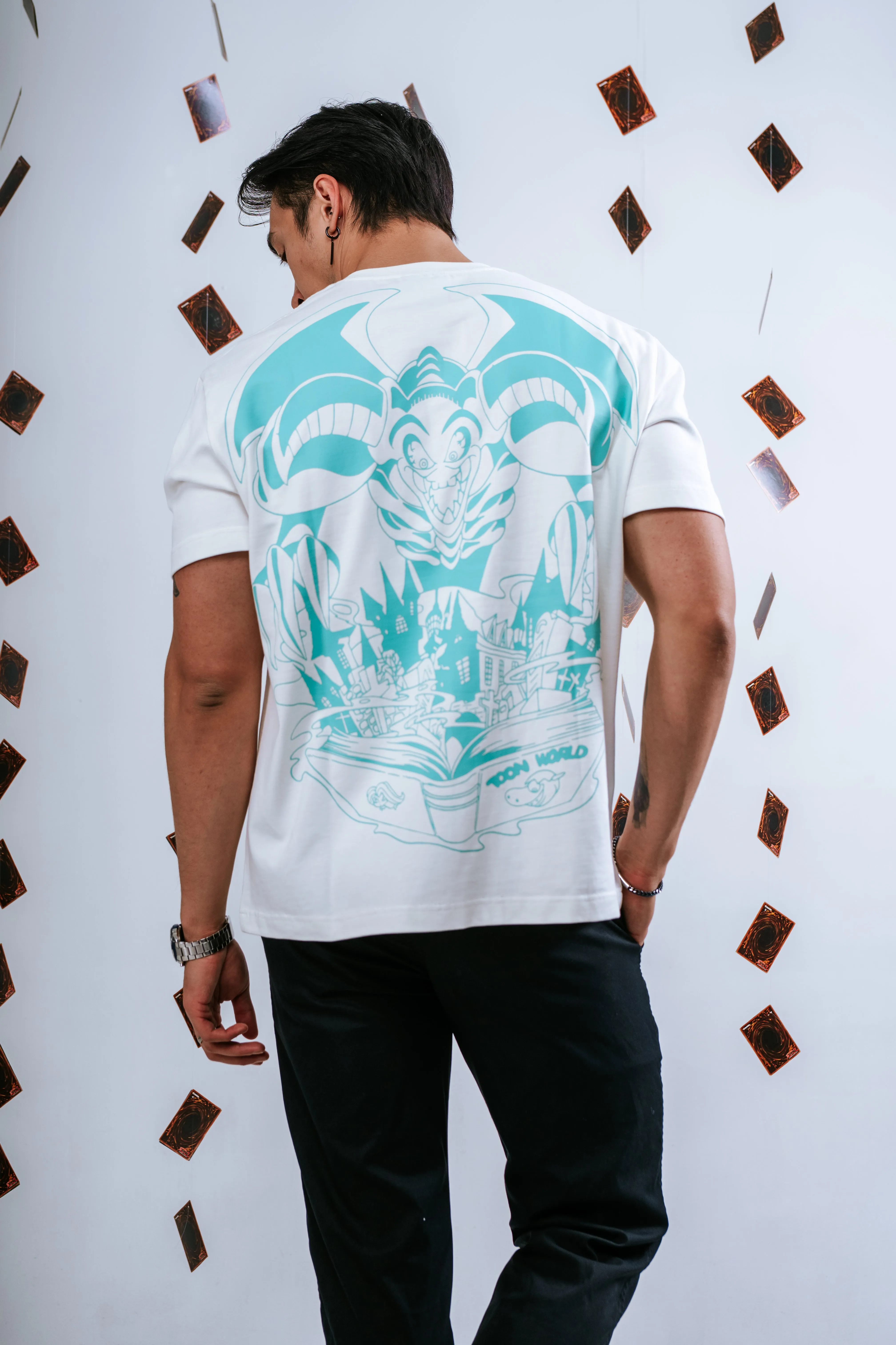 Toon World Tee sold by Steady Hands product image thumbnail 3