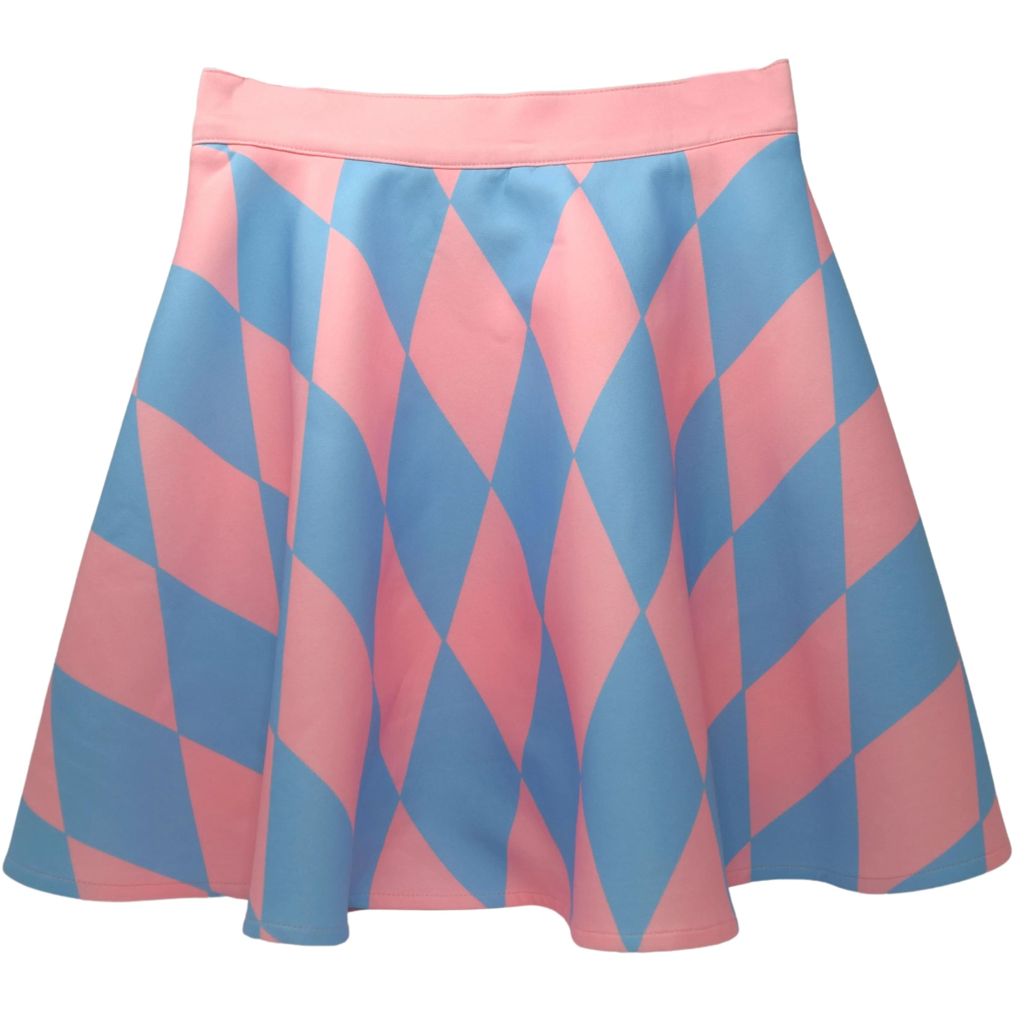 Blue and Pink Argyle Skirt sold by Steady Hands
