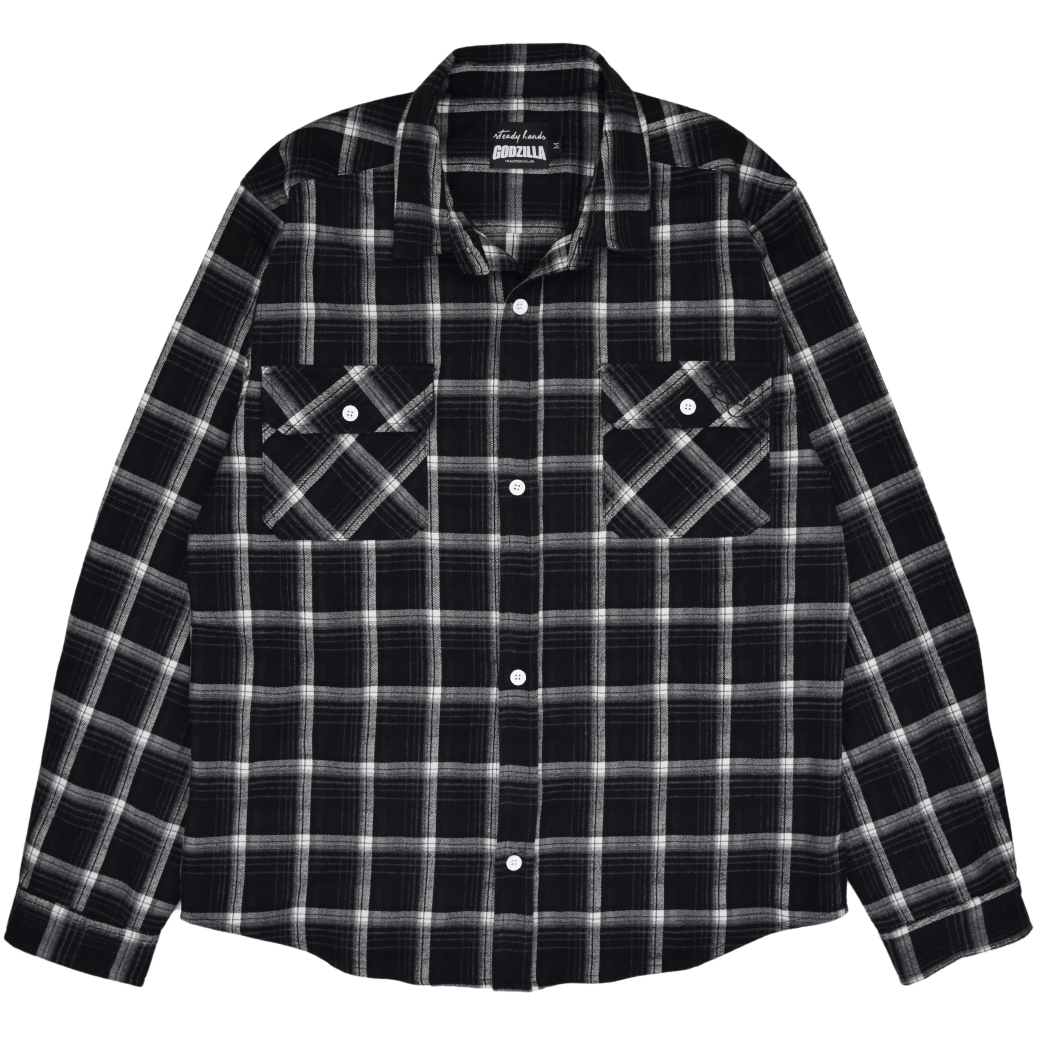 Godzilla Flannel sold by Steady Hands product image thumbnail 2