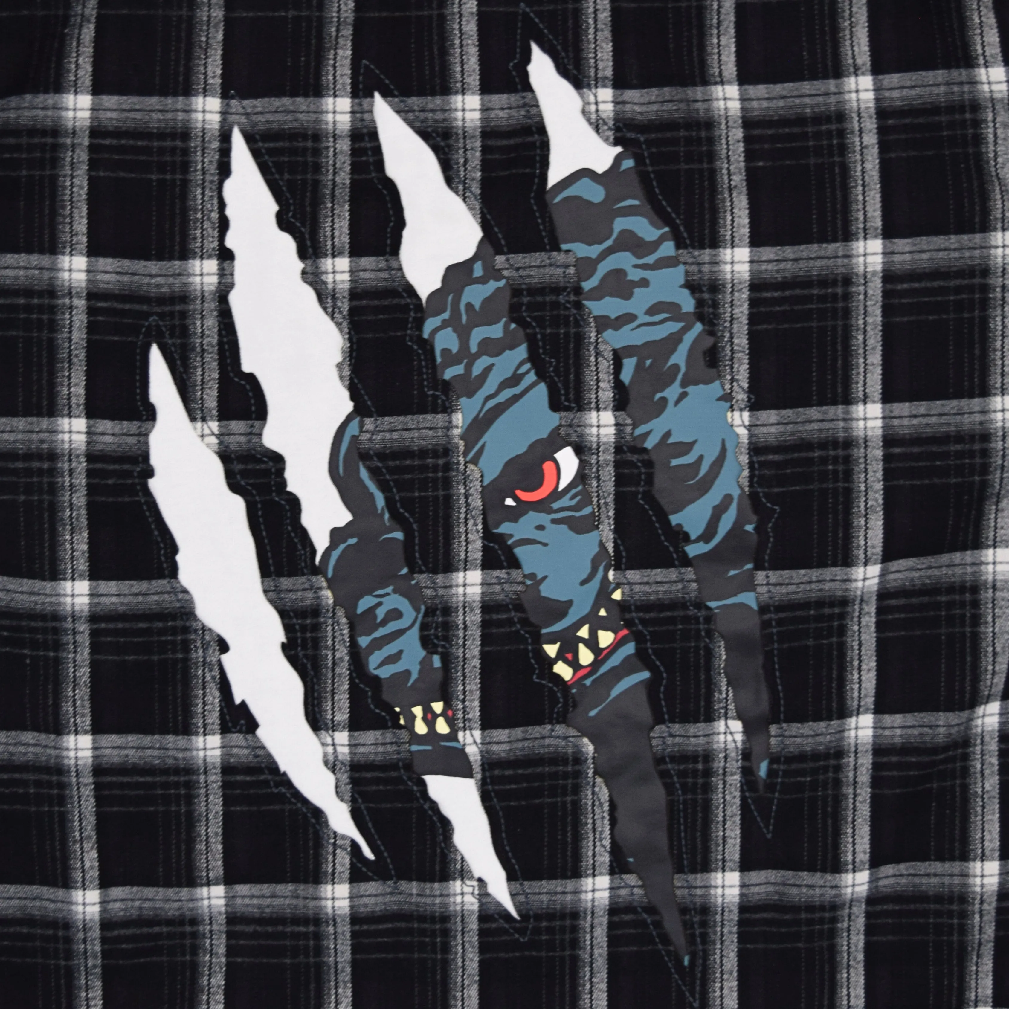 Godzilla Flannel sold by Steady Hands product image thumbnail 5