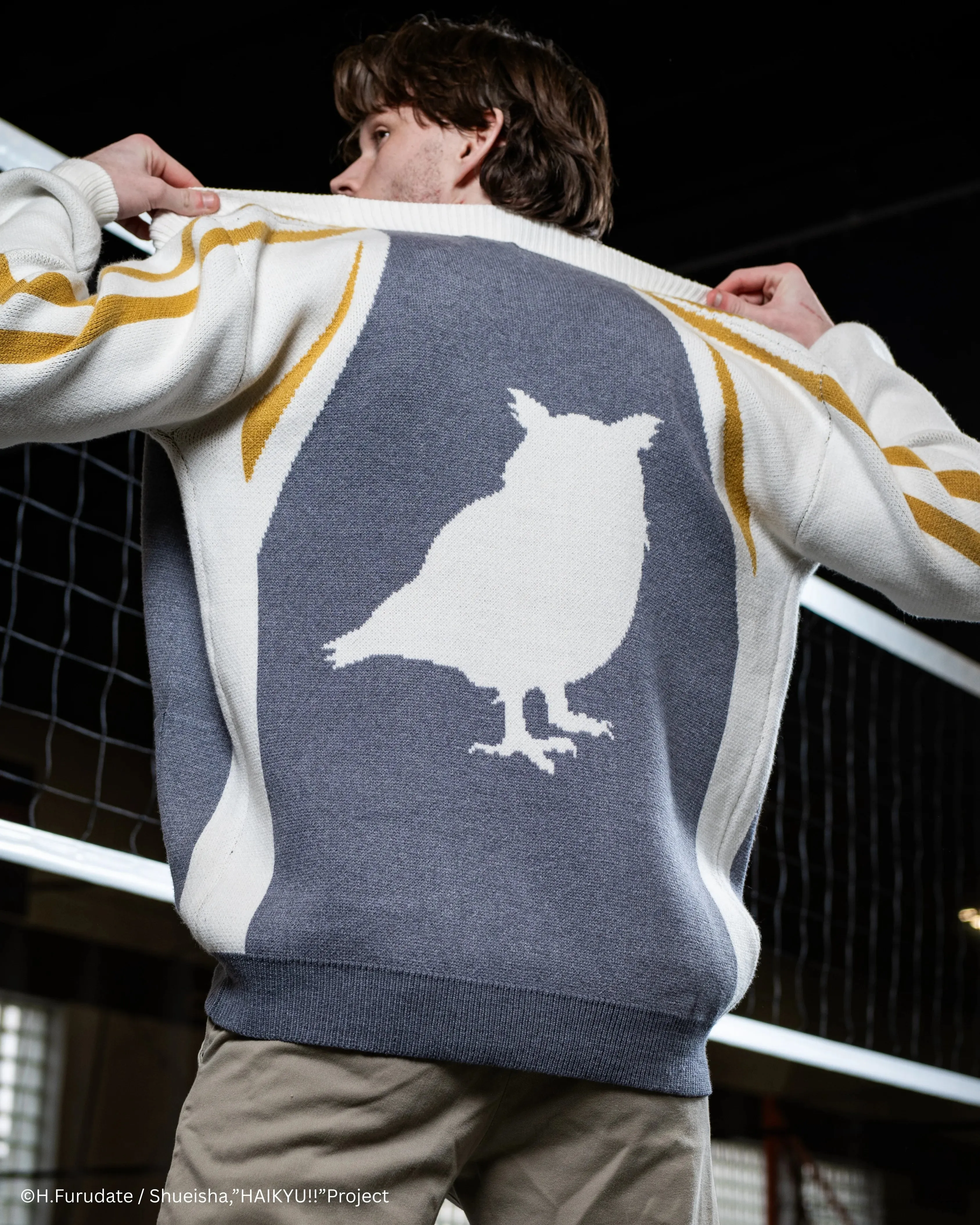 Fukurodani Mascot Cardigan V2 sold by Steady Hands product image thumbnail 3