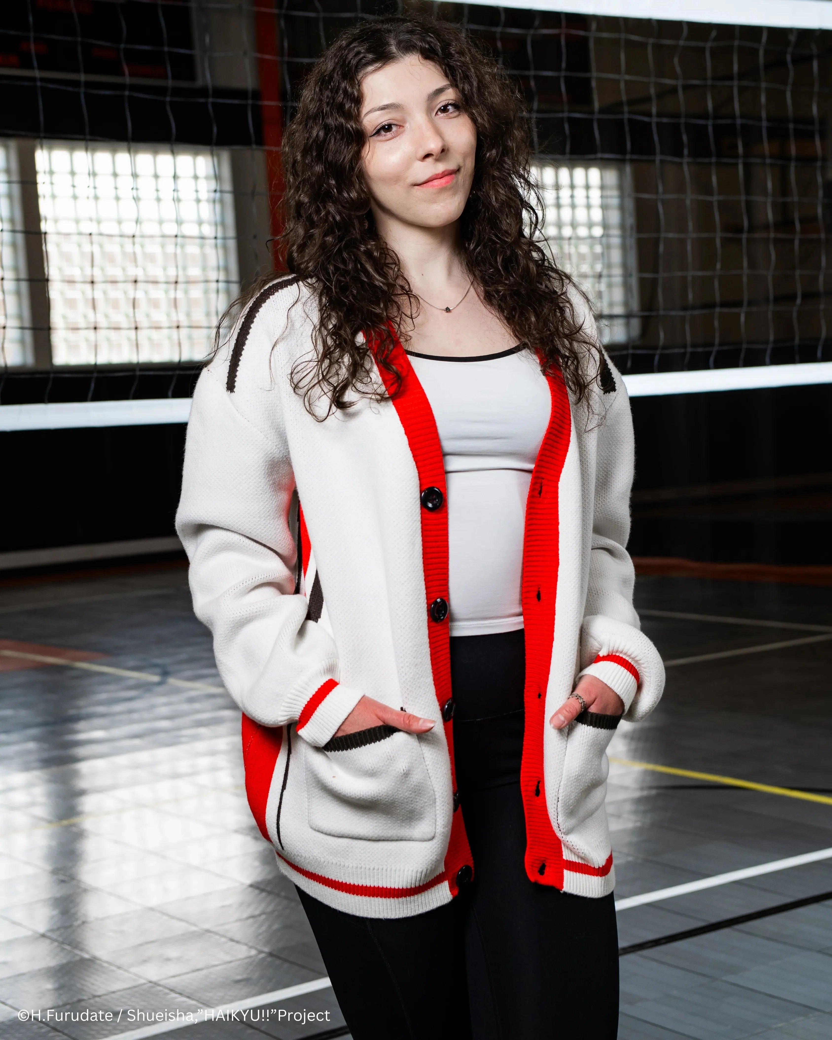 Nekoma Uniform Cardigan V2 sold by Steady Hands product image thumbnail 4