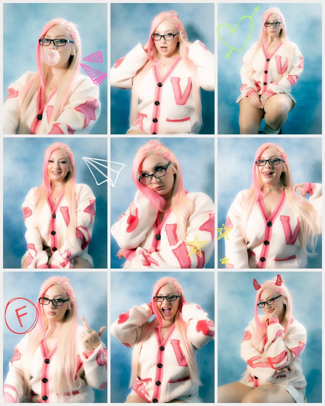 Vanilla's Varsity Cardigan sold by Steady Hands product image thumbnail 4