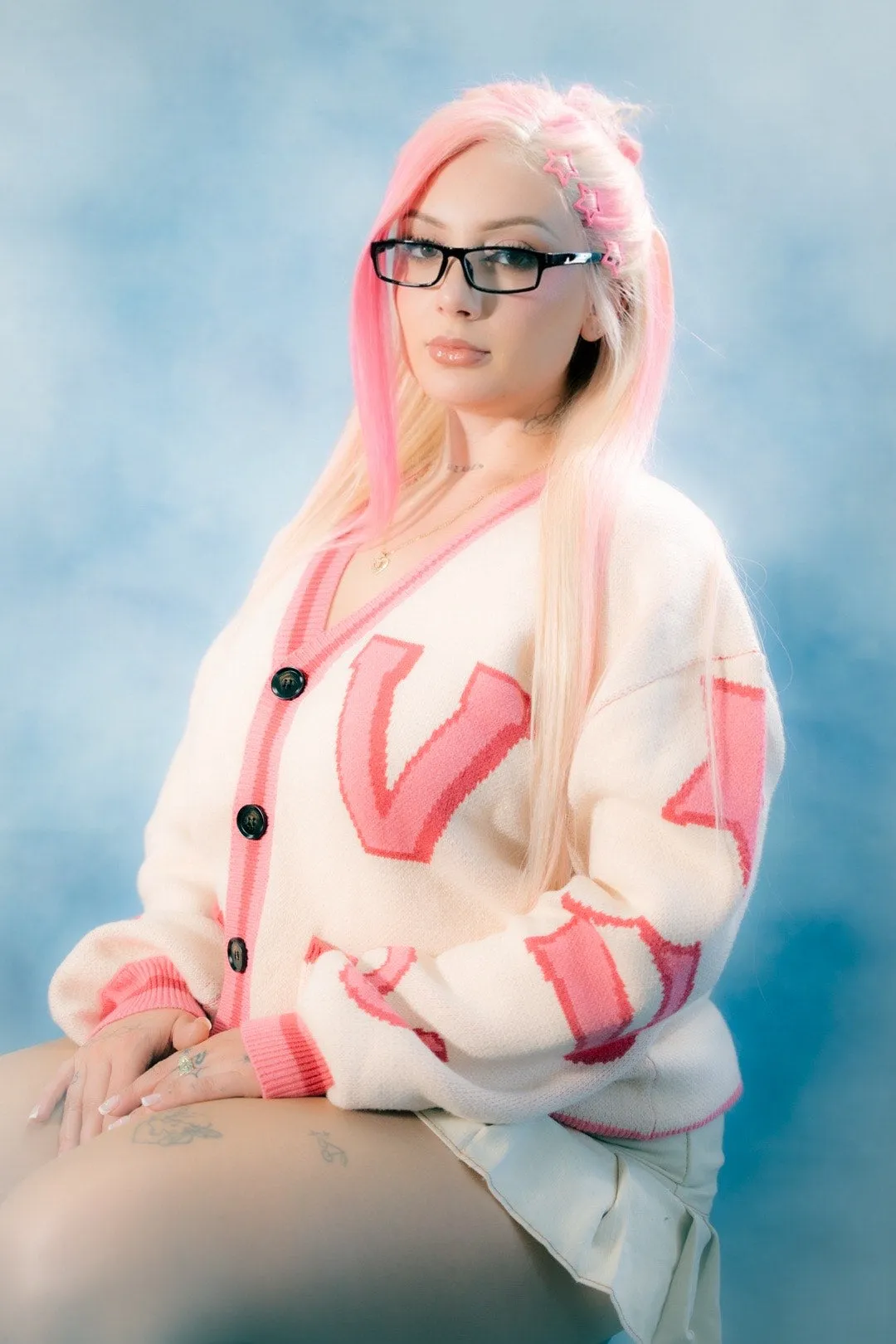 Vanilla's Varsity Cardigan sold by Steady Hands product image thumbnail 3