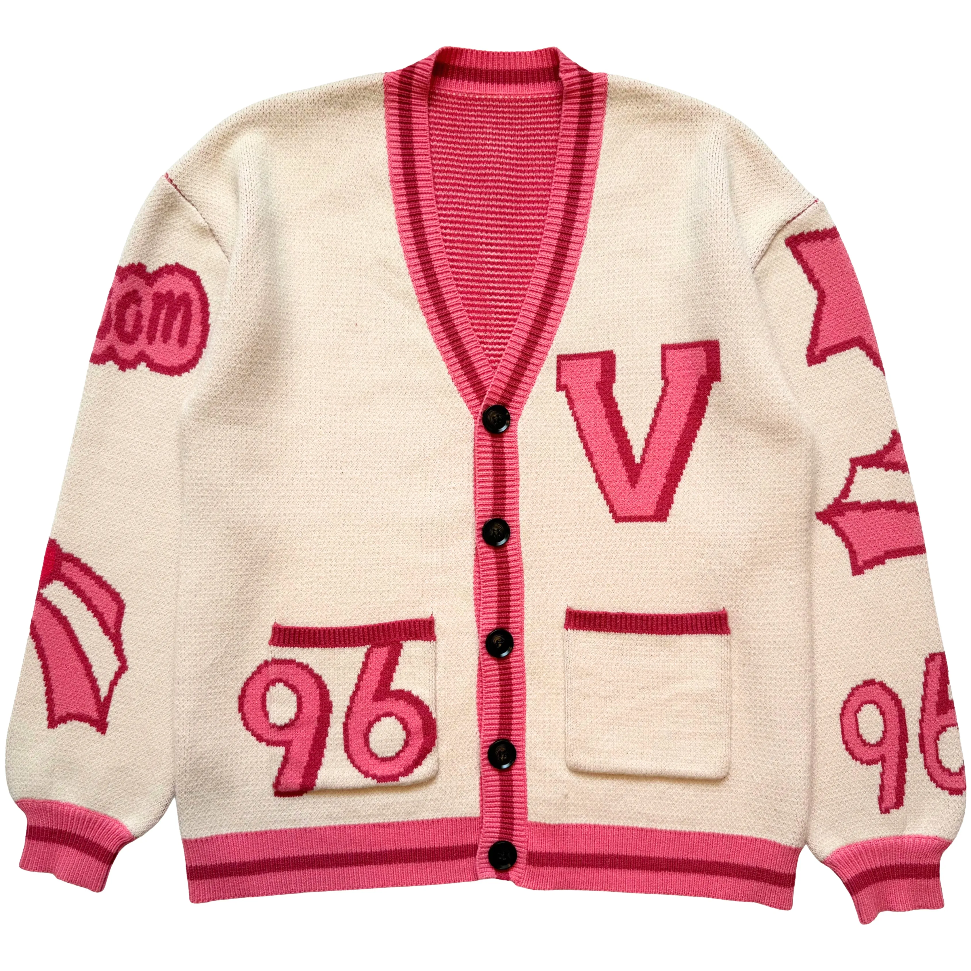 Vanilla's Varsity Cardigan sold by Steady Hands
