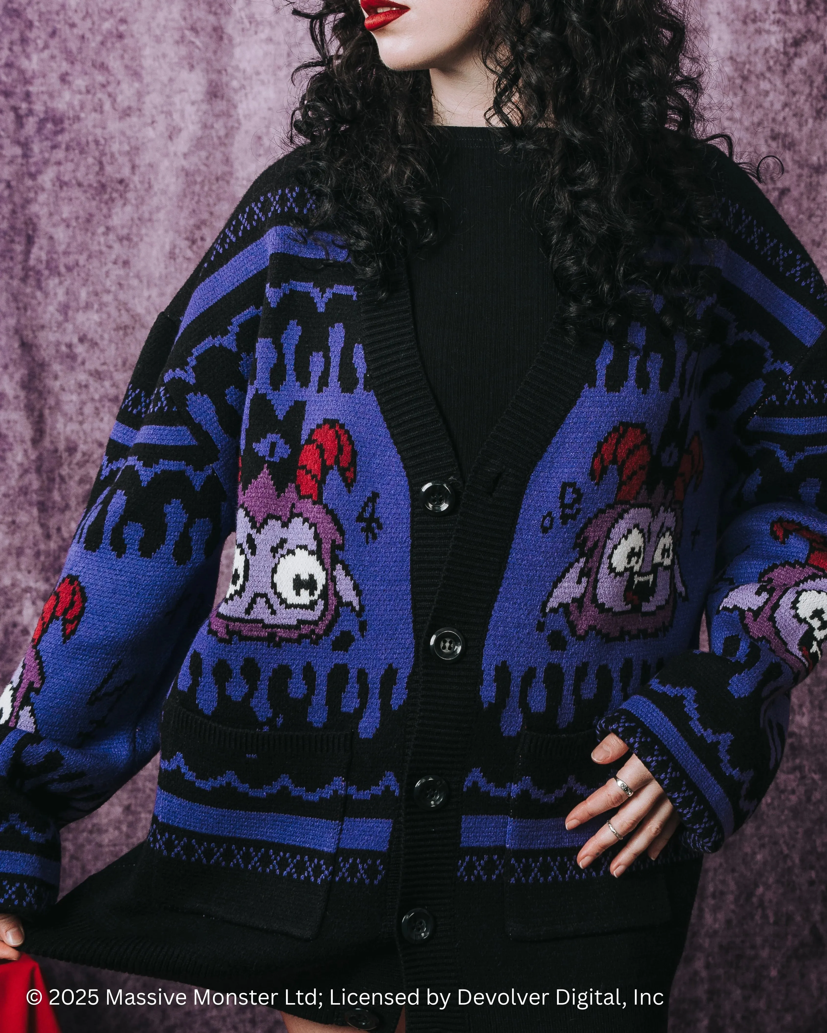 Unholy Cardigan sold by Steady Hands product image thumbnail 3