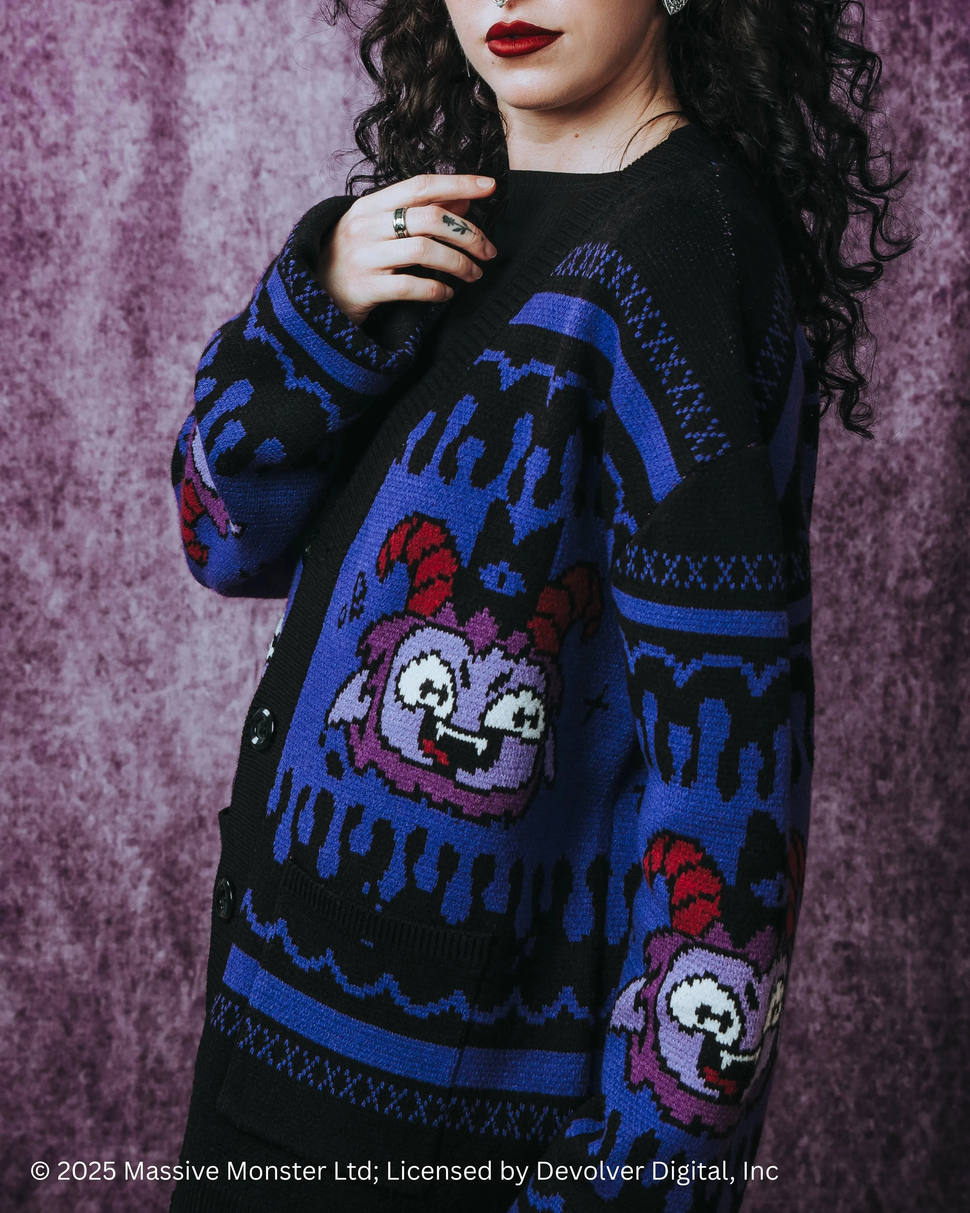 Unholy Cardigan sold by Steady Hands product image thumbnail 5