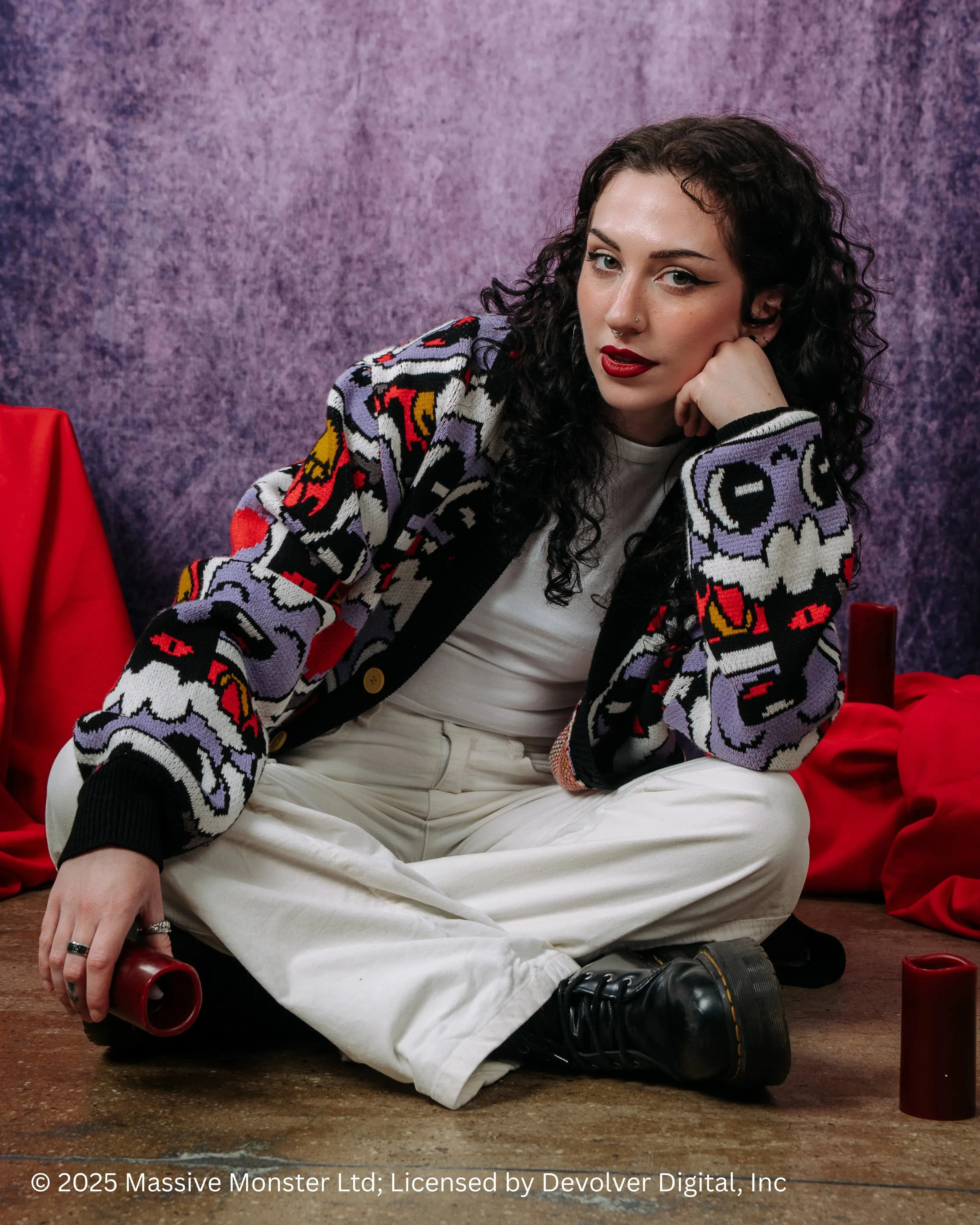 On the Lamb Cardigan sold by Steady Hands product image thumbnail 4