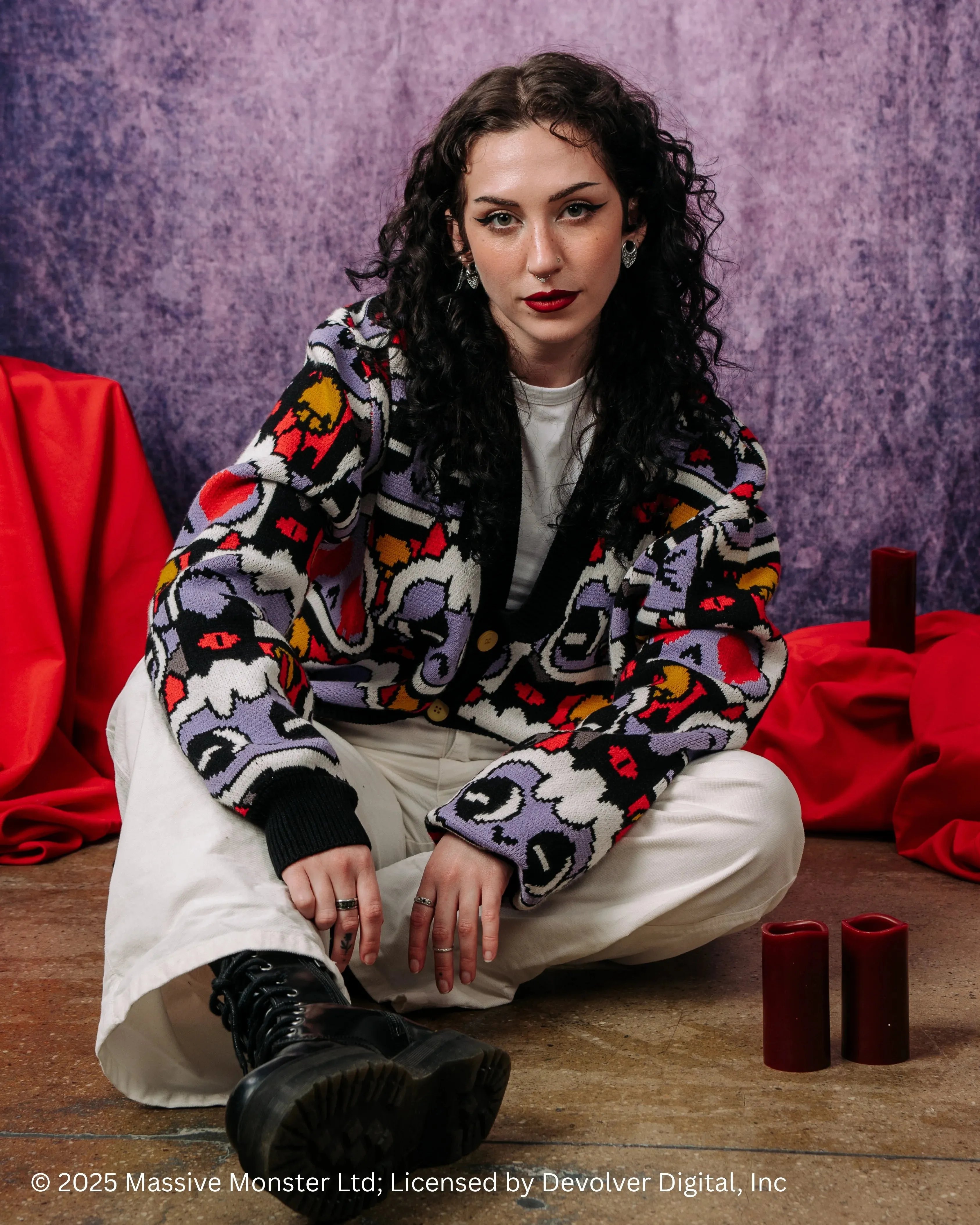 On the Lamb Cardigan sold by Steady Hands product image thumbnail 5