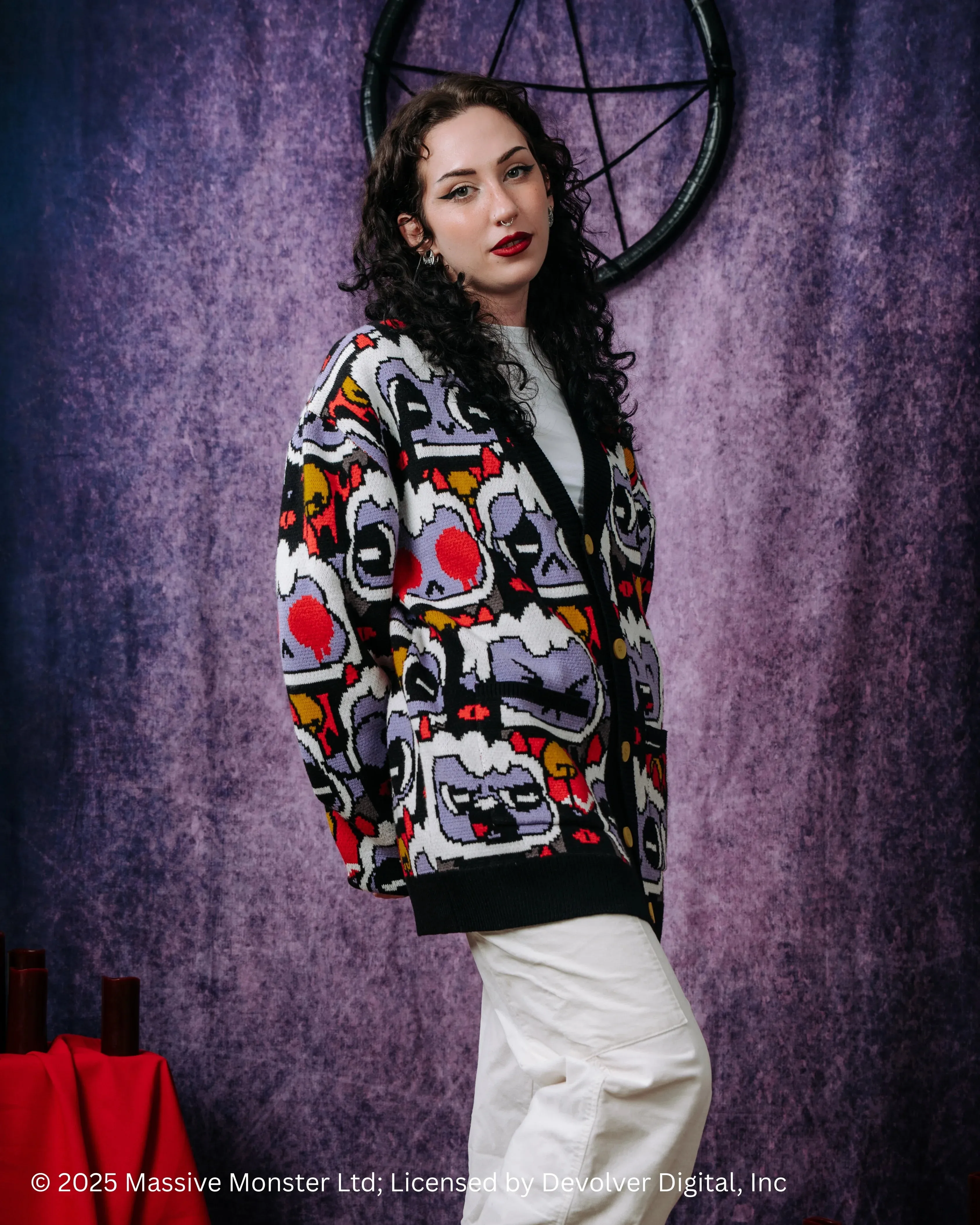 On the Lamb Cardigan sold by Steady Hands product image thumbnail 3