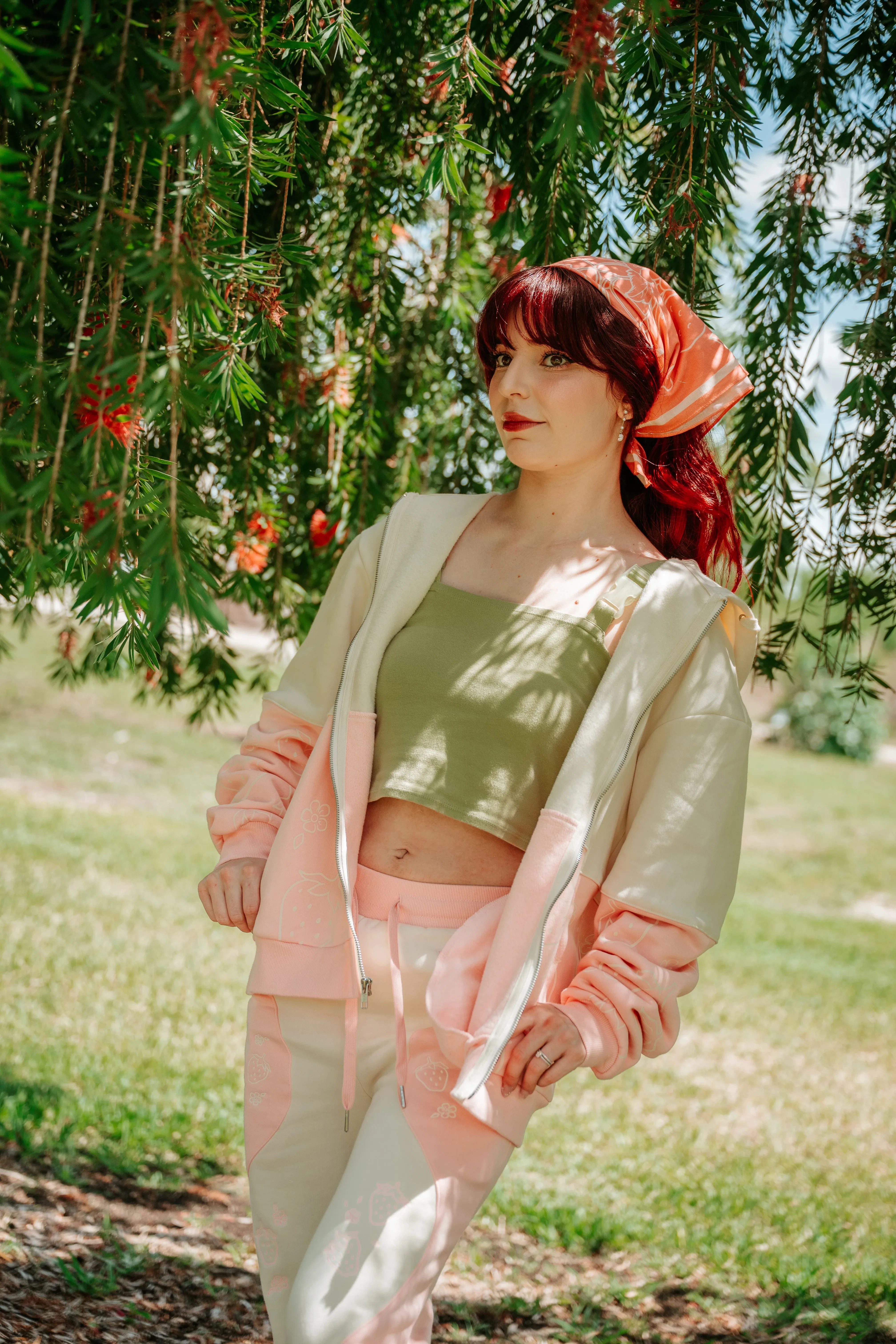 Strawberry Picking Hoodie sold by Steady Hands product image thumbnail 5