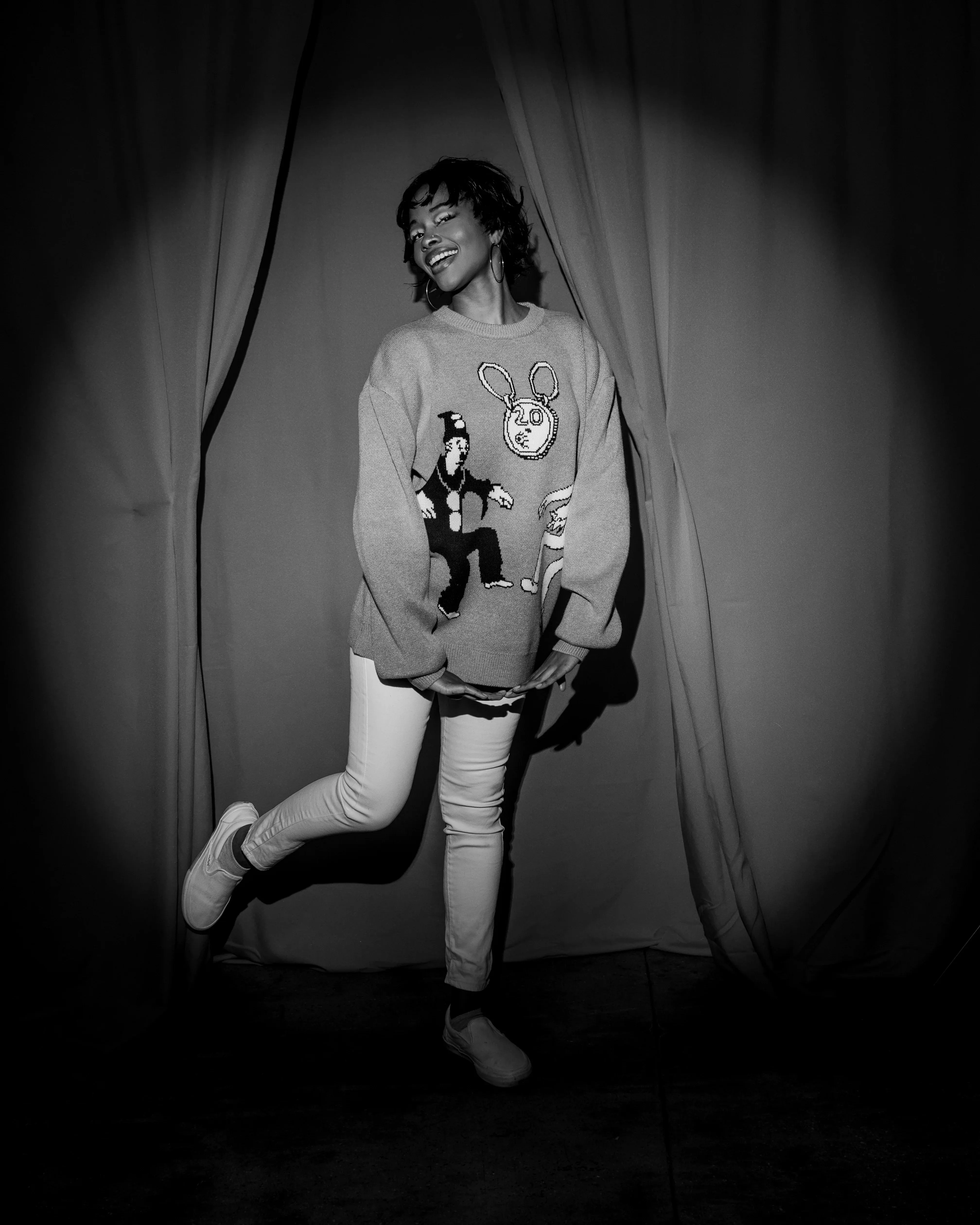 St James Infirmary Sweater sold by Steady Hands product image thumbnail 4