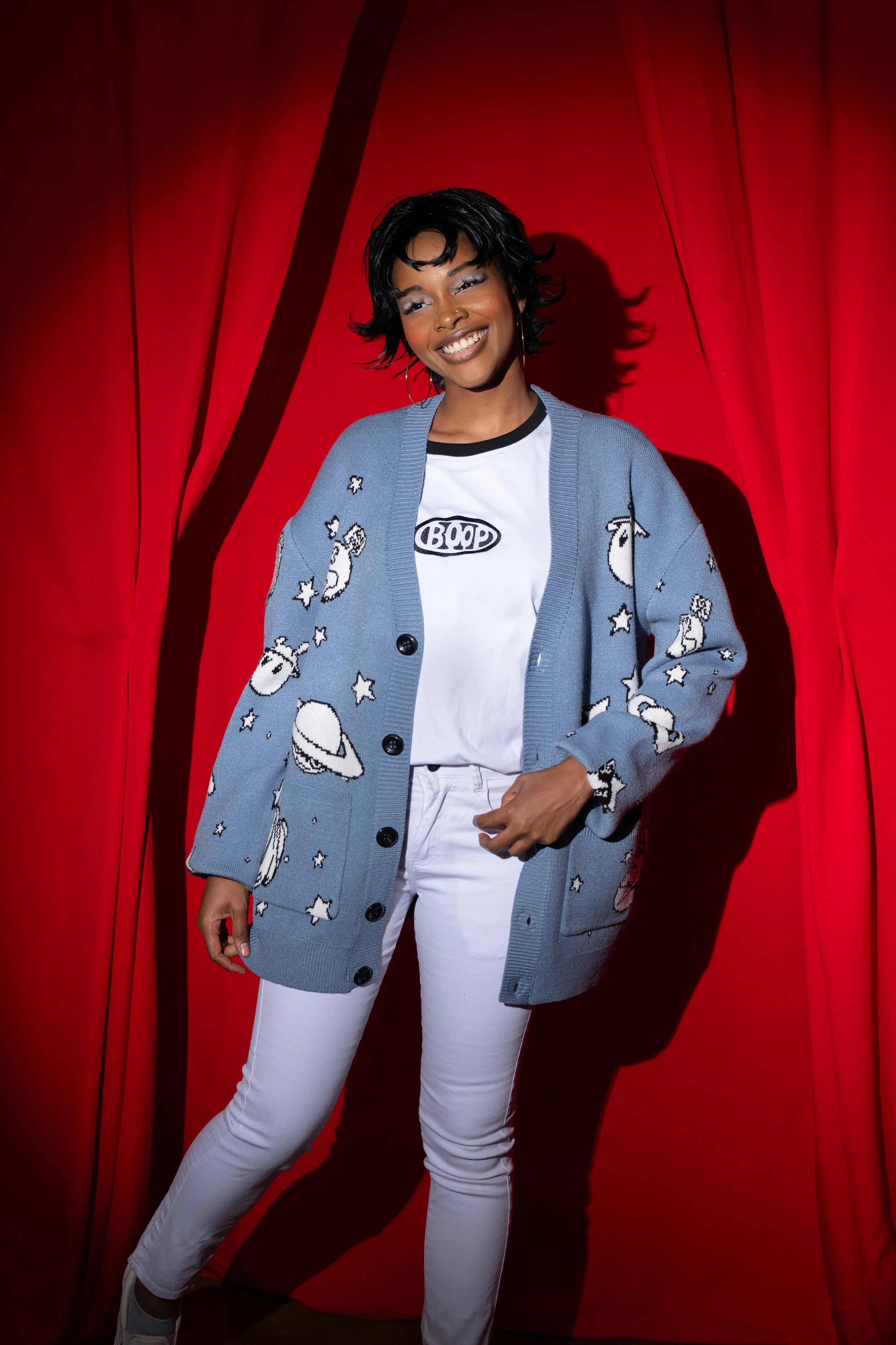 Betty Cosmos Cardigan sold by Steady Hands product image thumbnail 3