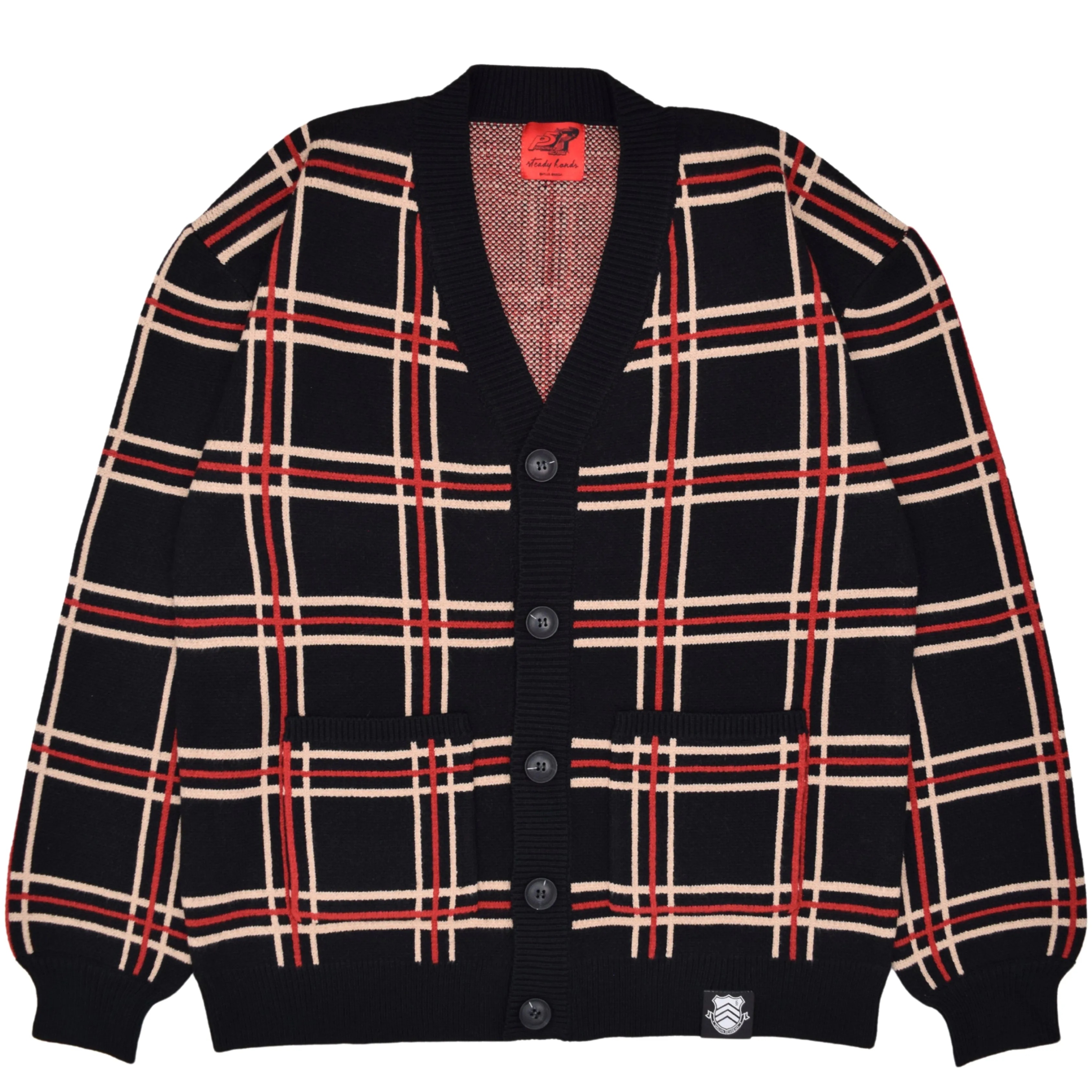 Shujin Academy Plaid Cardigan sold by Steady Hands