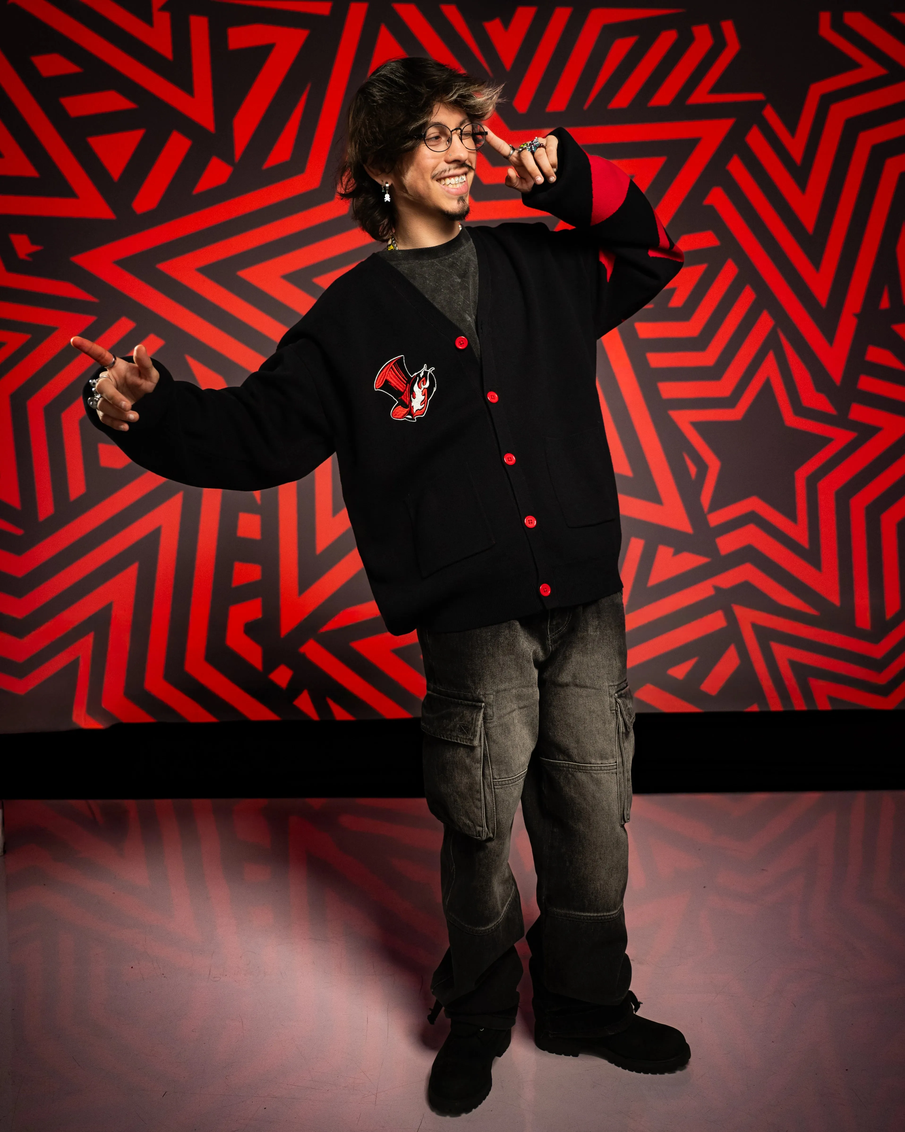 Phantom Thieves Cardigan sold by Steady Hands product image thumbnail 3