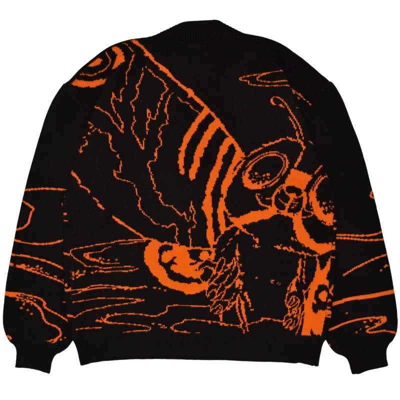 Queen of the Monsters Cardigan sold by Steady Hands