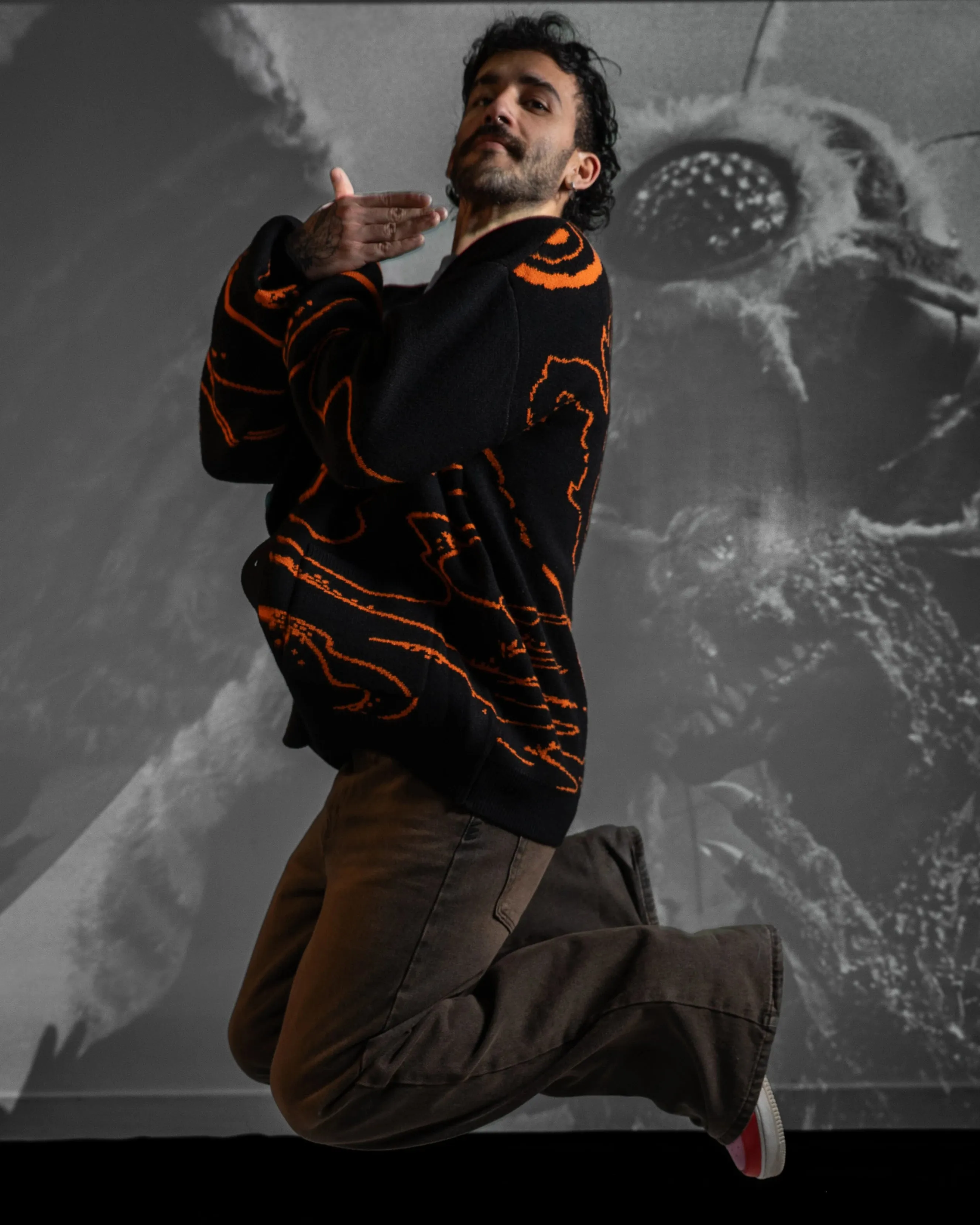 Queen of the Monsters Cardigan sold by Steady Hands product image thumbnail 4