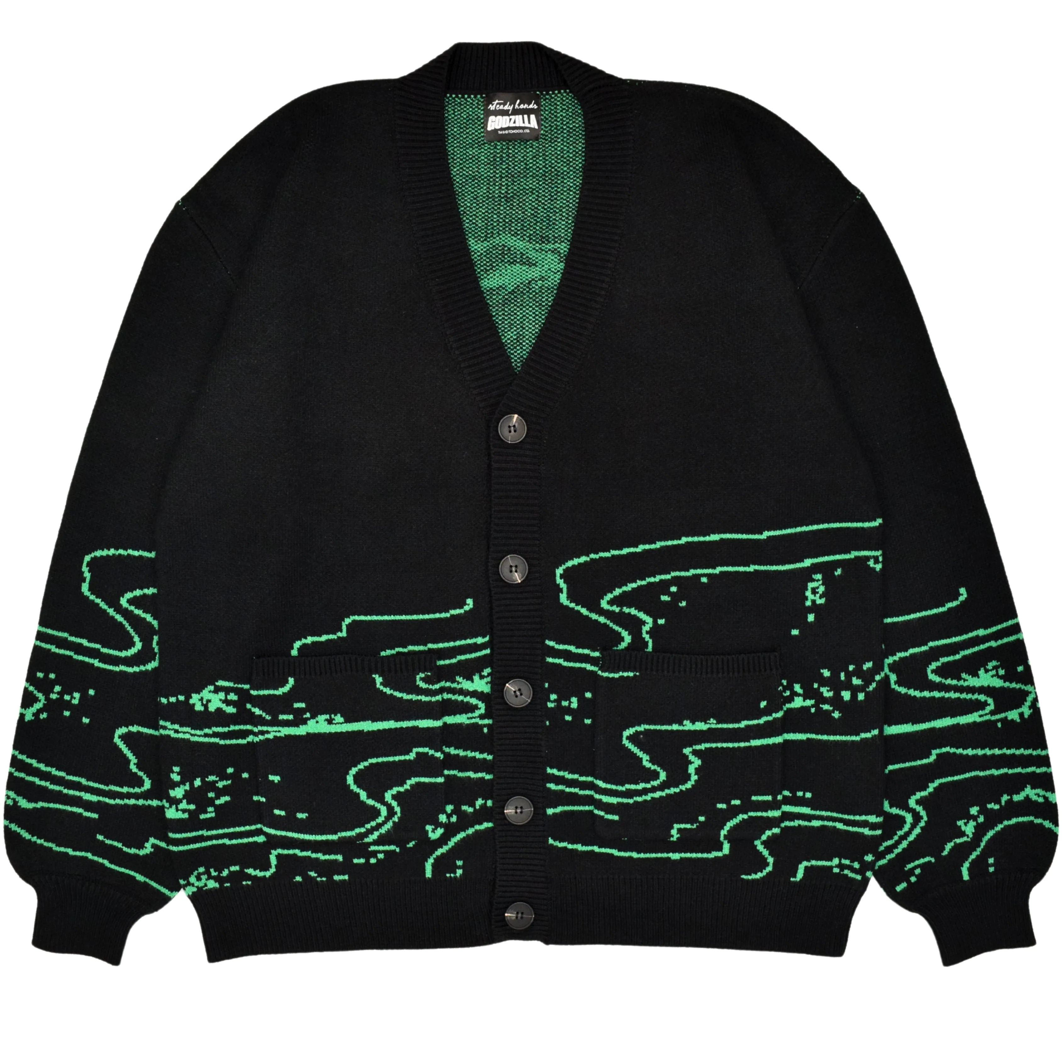 King of the Monsters Cardigan sold by Steady Hands product image thumbnail 2