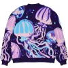 Dark Jellyfish Cardigan sold by Steady Hands