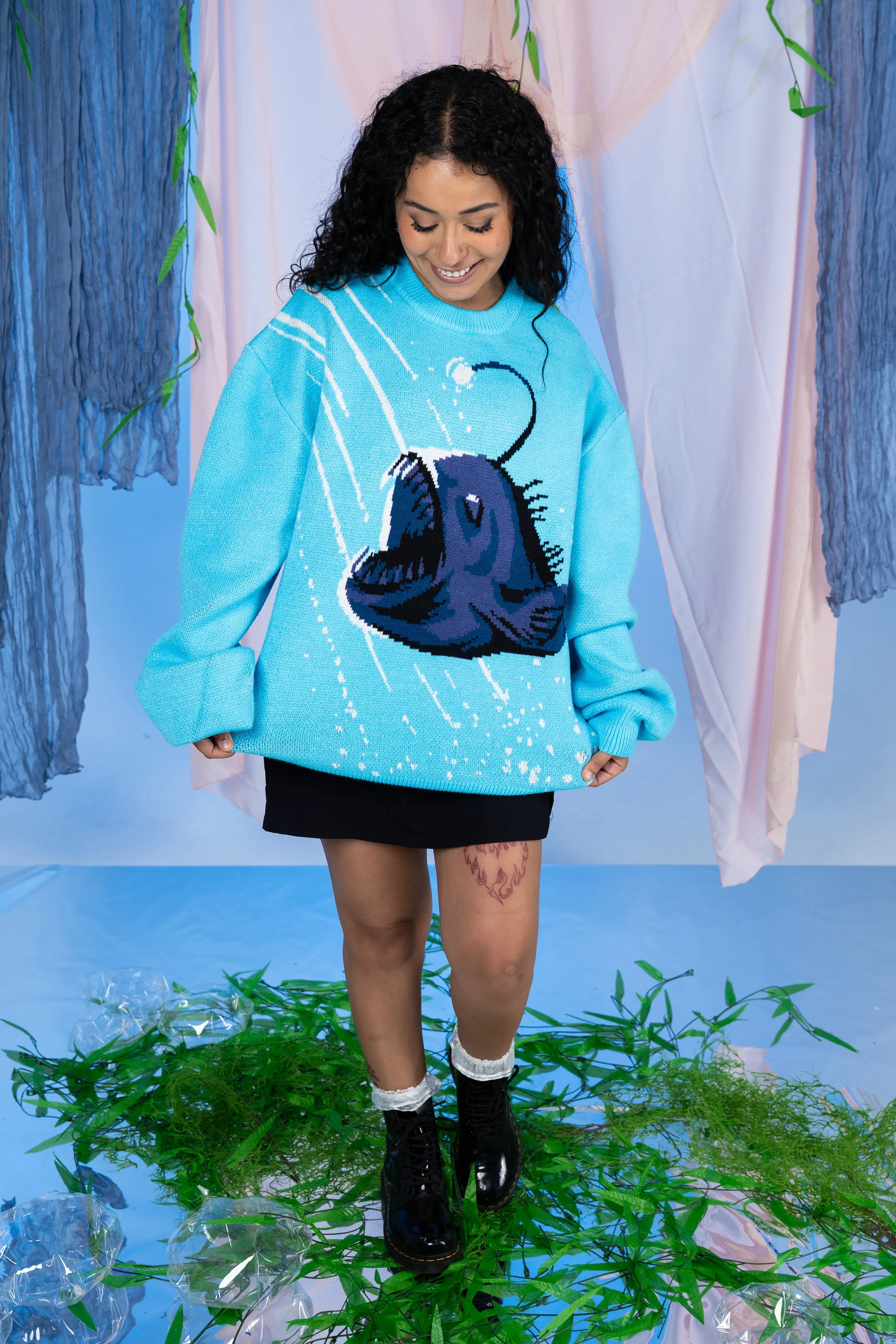 Angler Fish Sweater sold by Steady Hands product image thumbnail 5