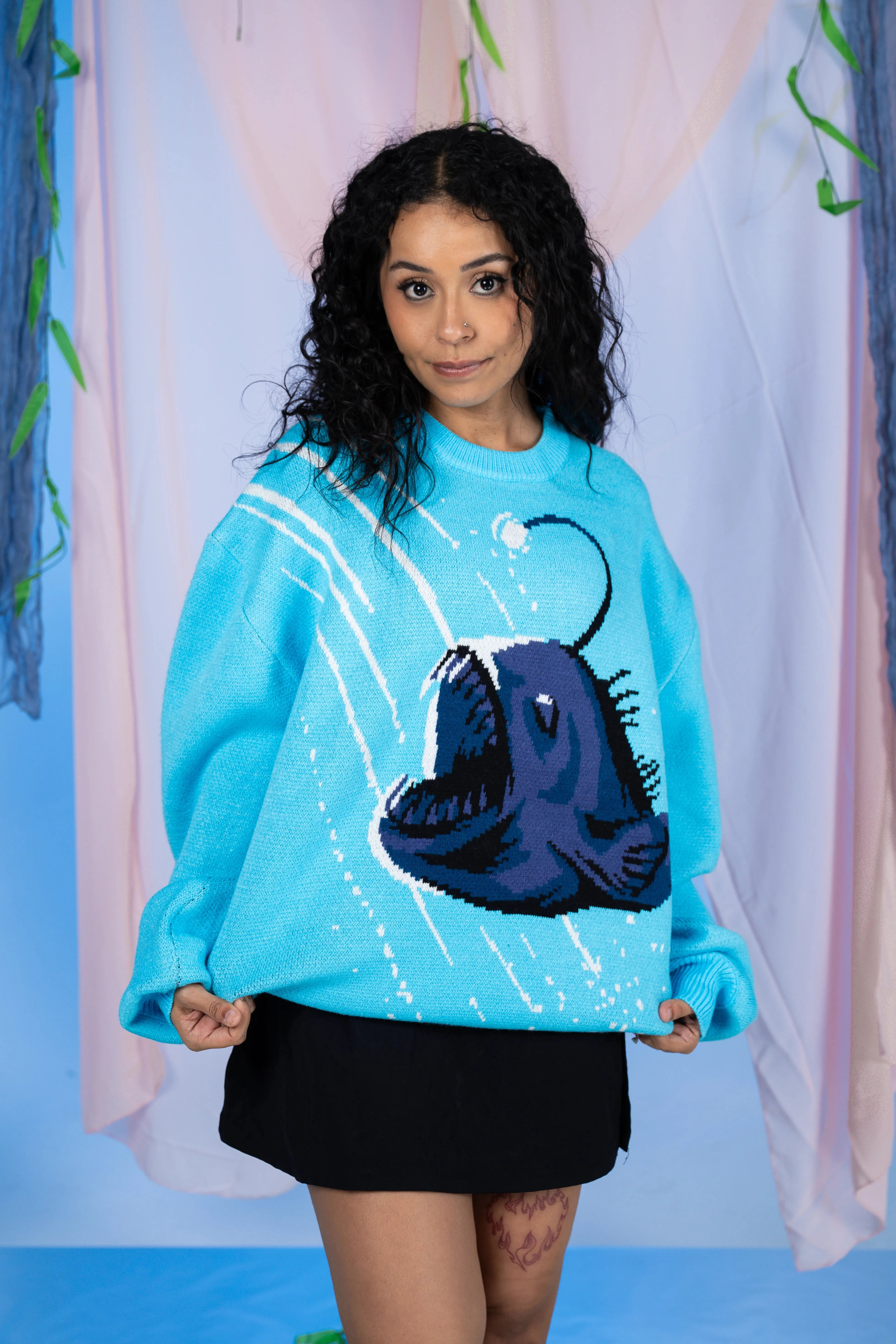 Angler Fish Sweater sold by Steady Hands product image thumbnail 3