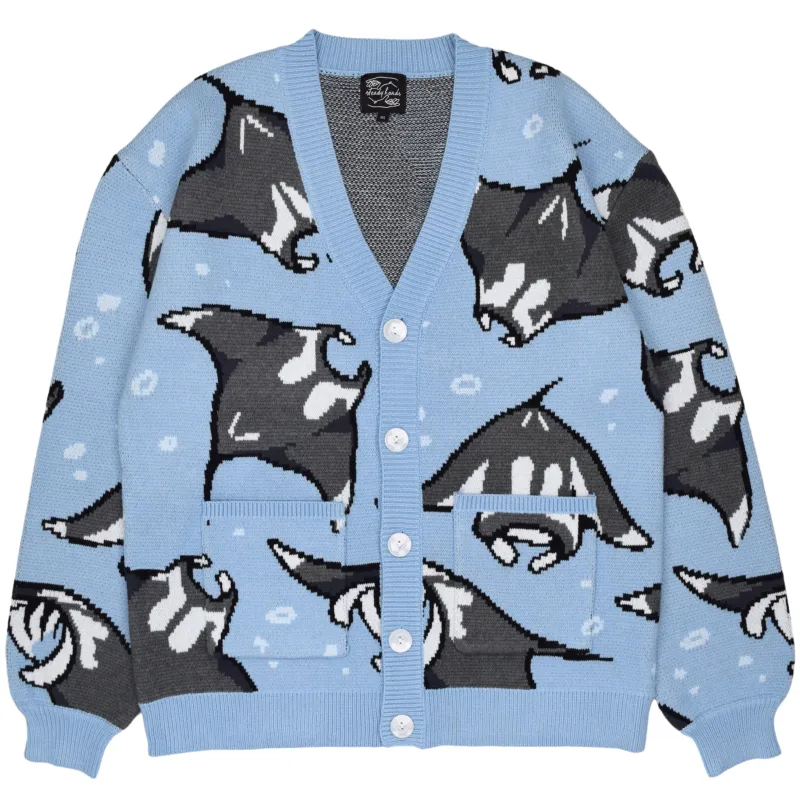 Manta Ray Cardigan sold by Steady Hands