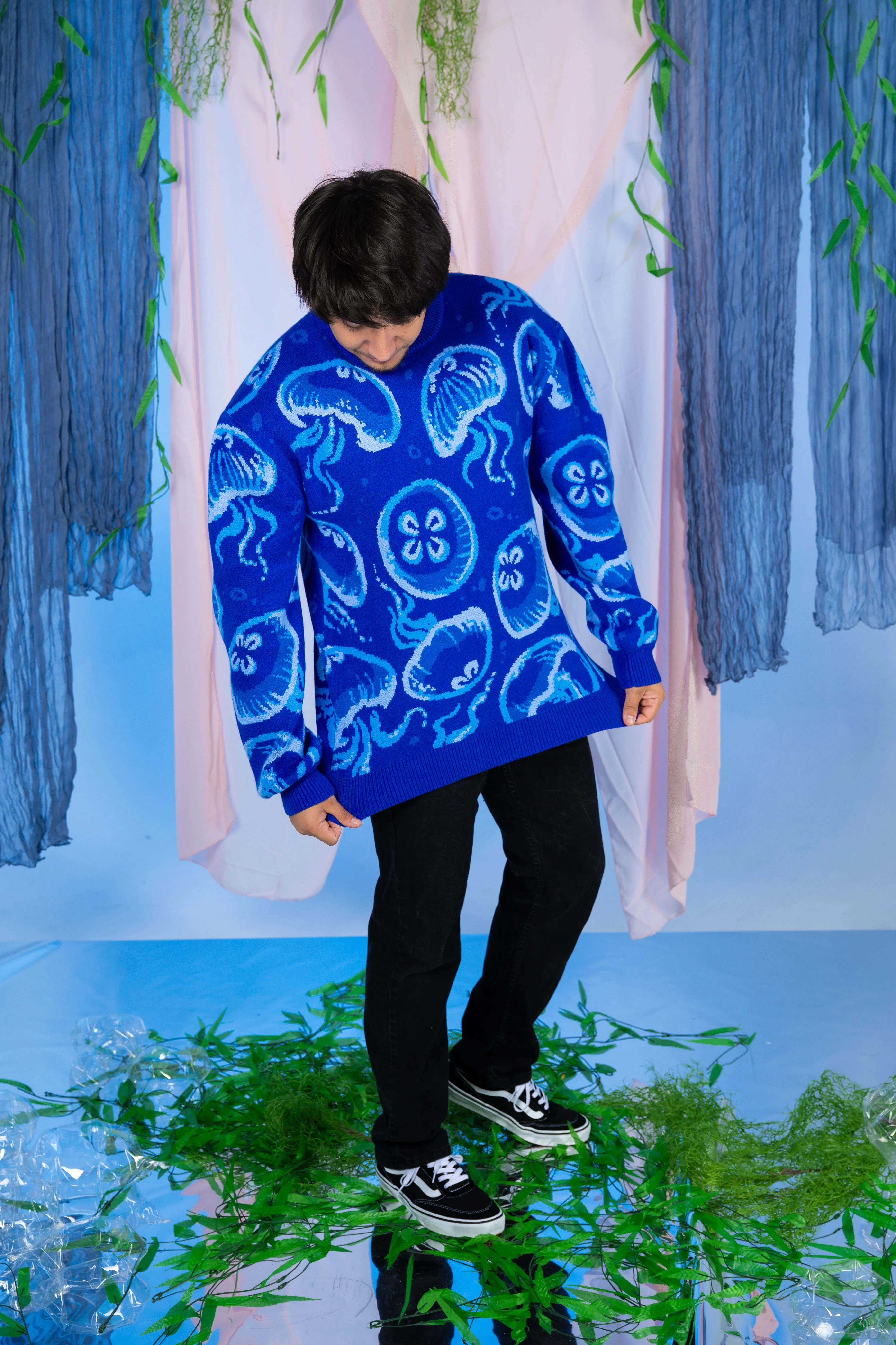 Moon Jellyfish Sweater sold by Steady Hands product image thumbnail 5