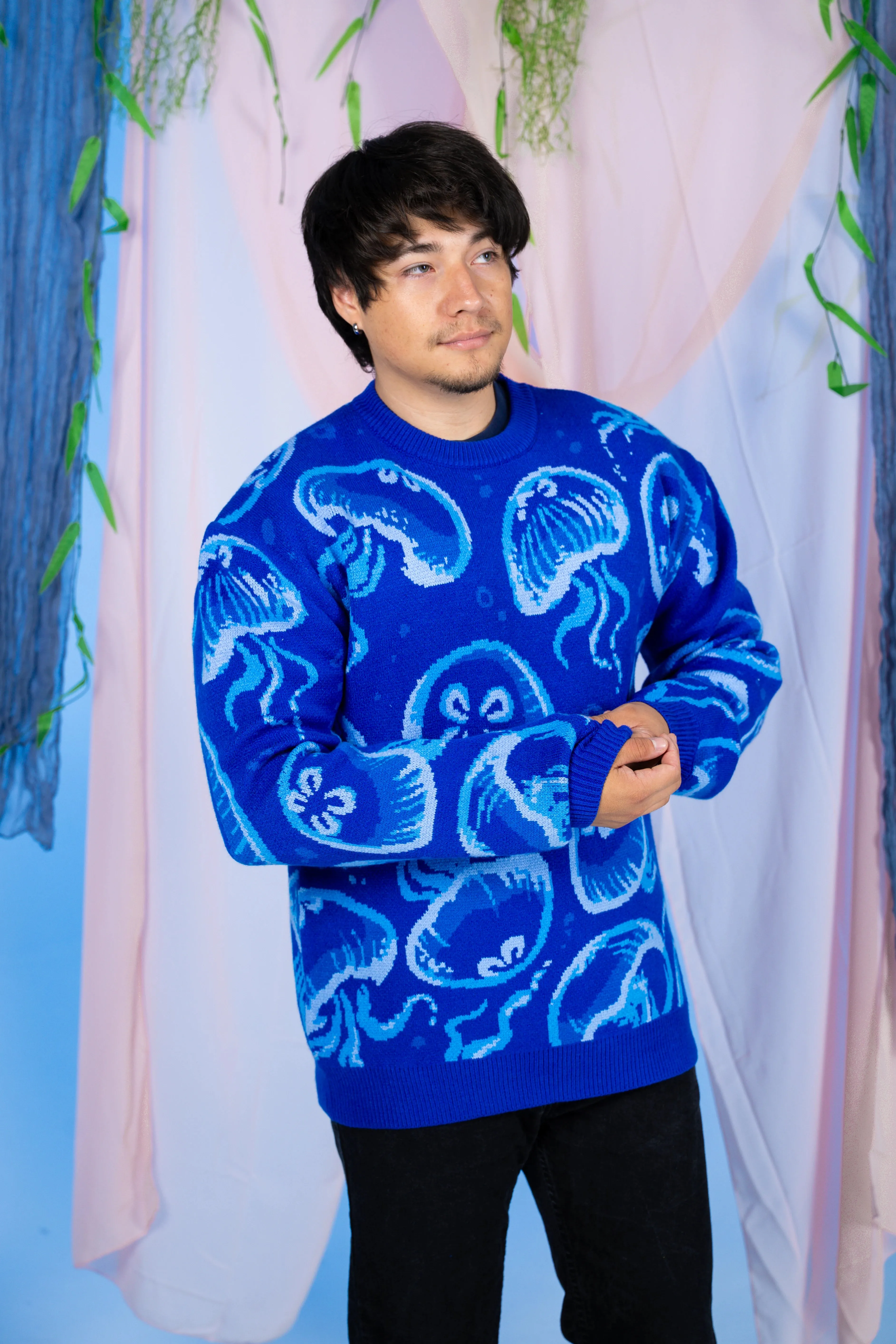 Moon Jellyfish Sweater sold by Steady Hands product image thumbnail 3