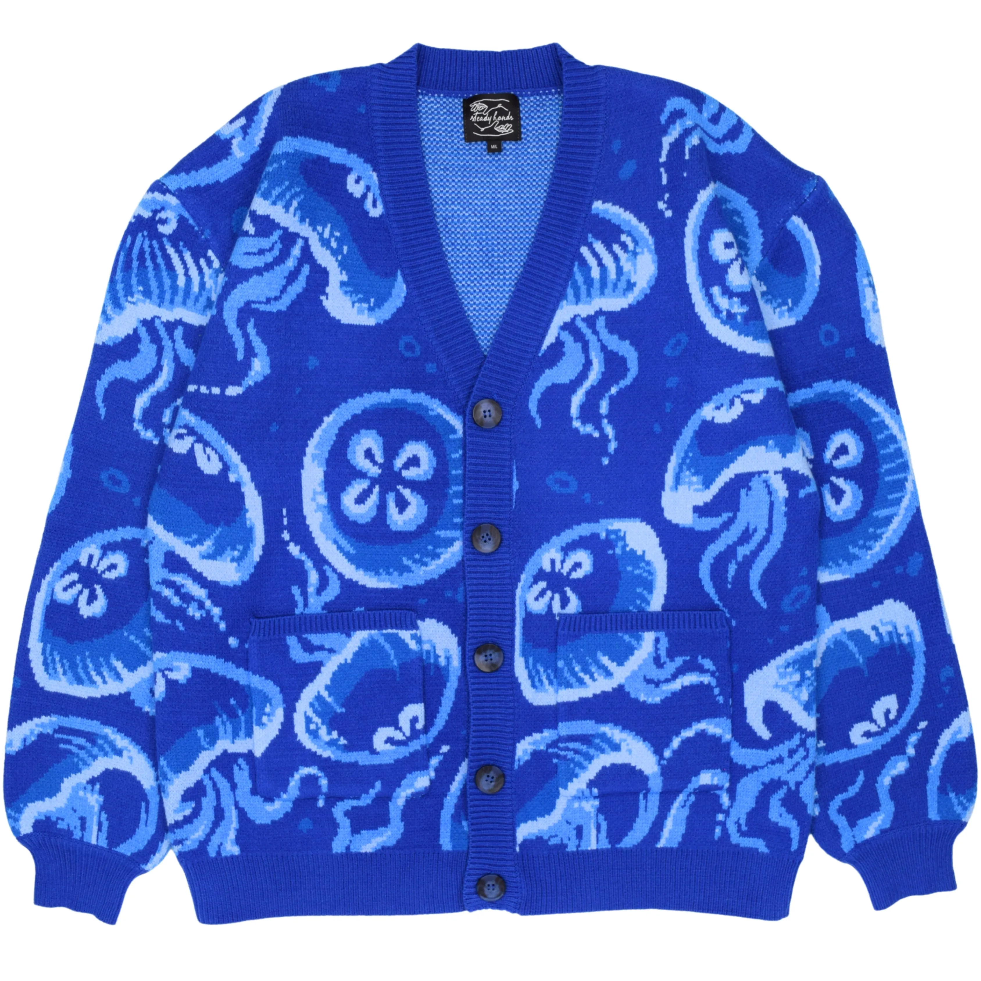 Moon Jellyfish Cardigan sold by Steady Hands