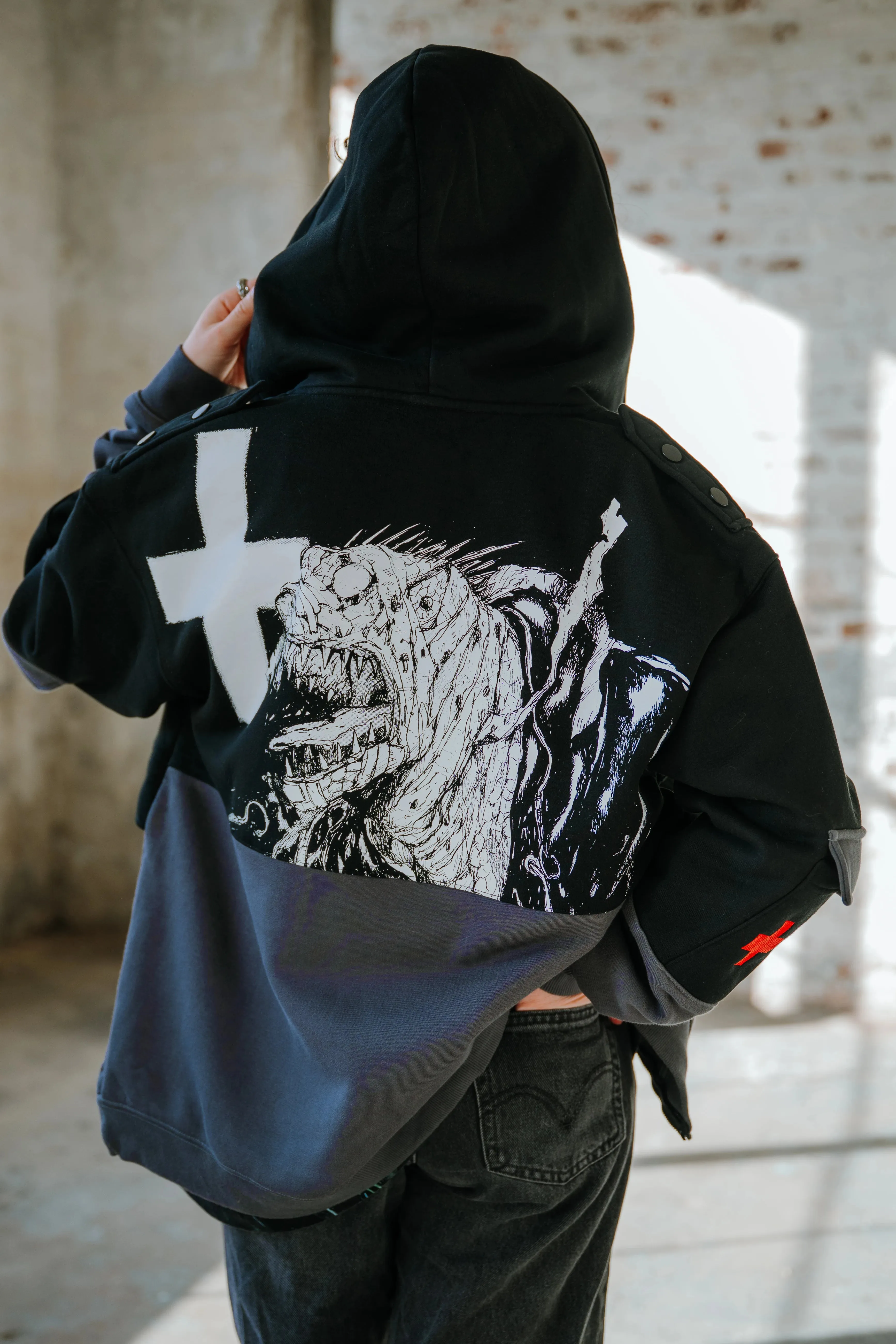 DRHDR Utlity Hoodie sold by Steady Hands product image thumbnail 4