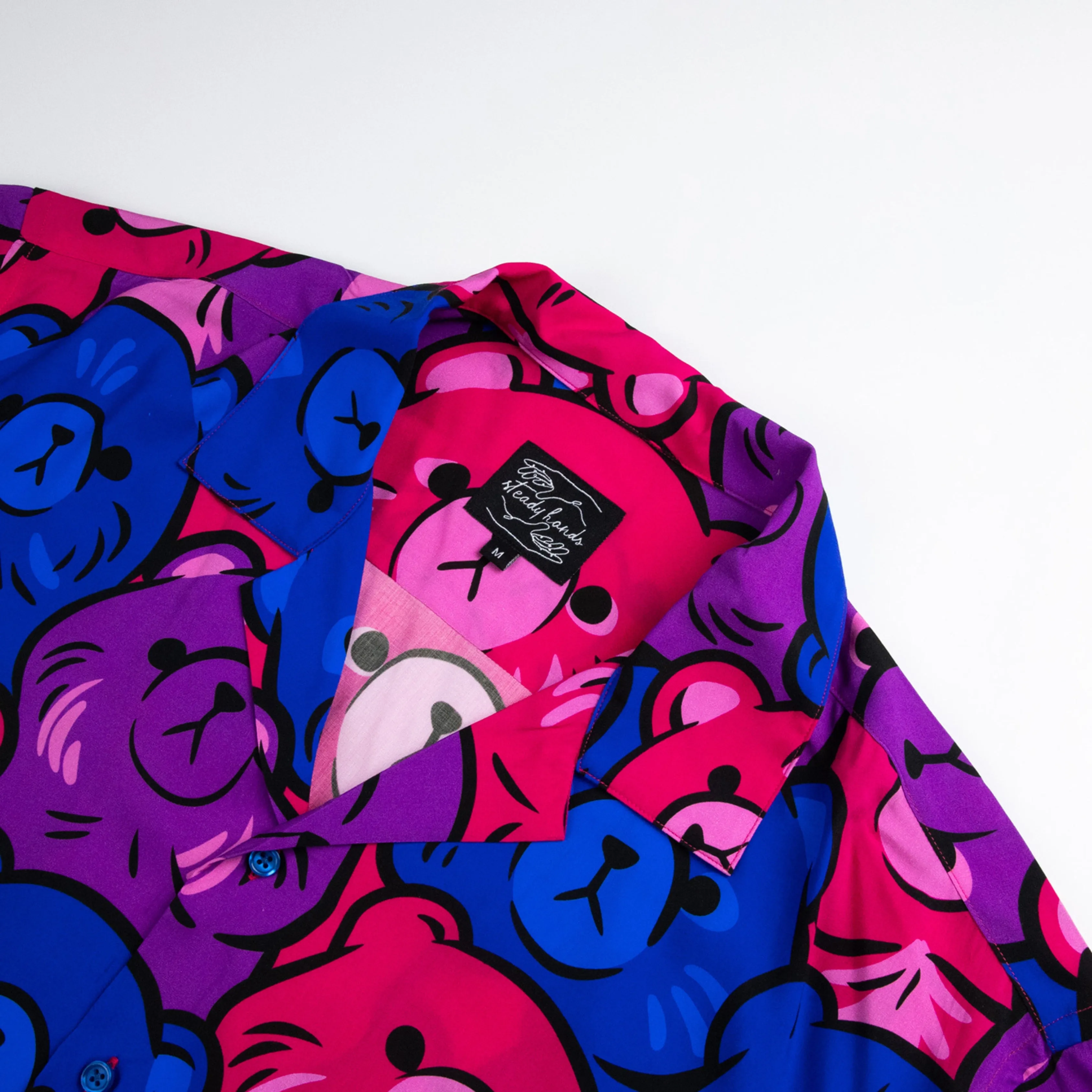 Bi Bear Button Up sold by Steady Hands product image thumbnail 3