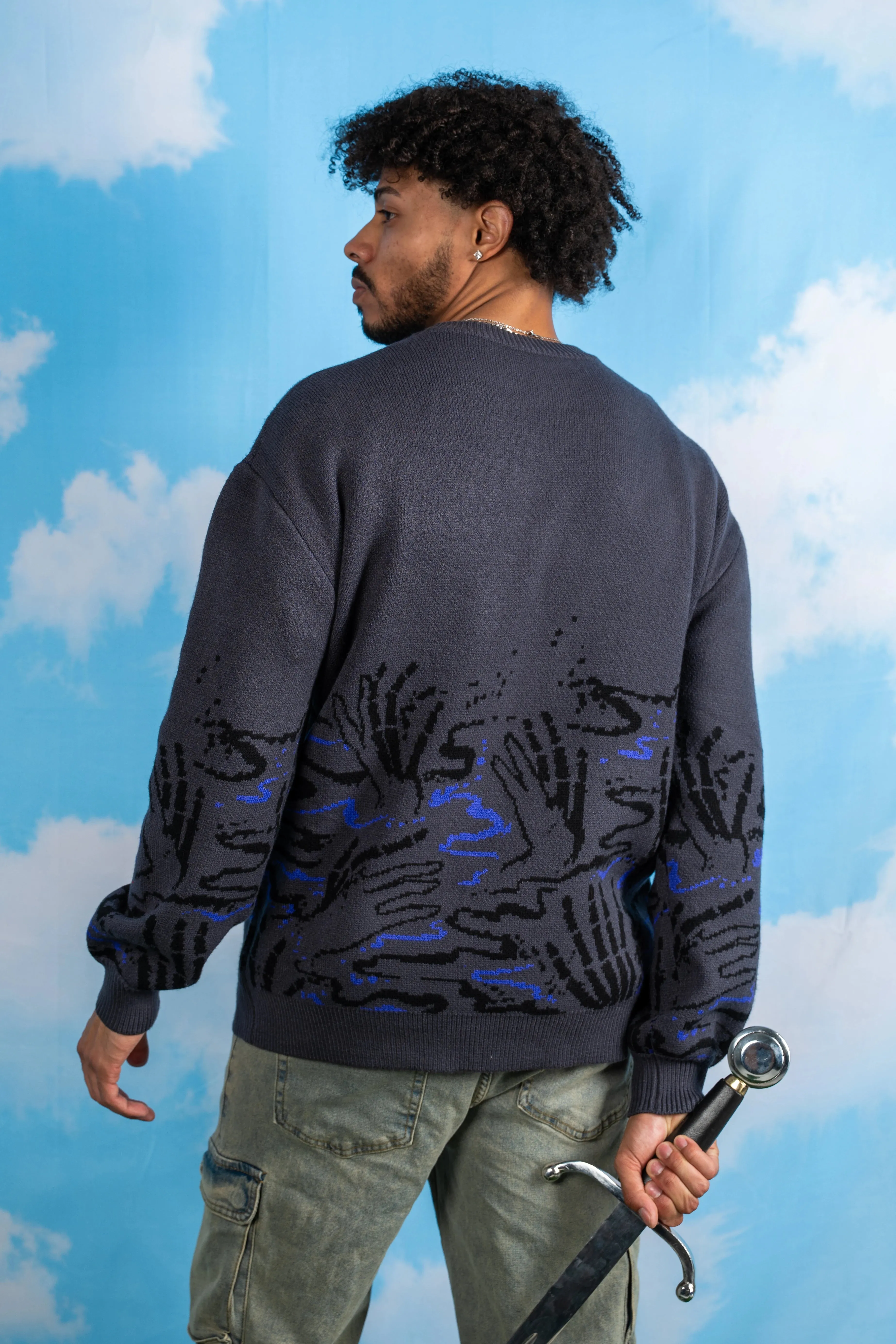 A NecRomantic Night Out Sweater sold by Steady Hands product image thumbnail 5