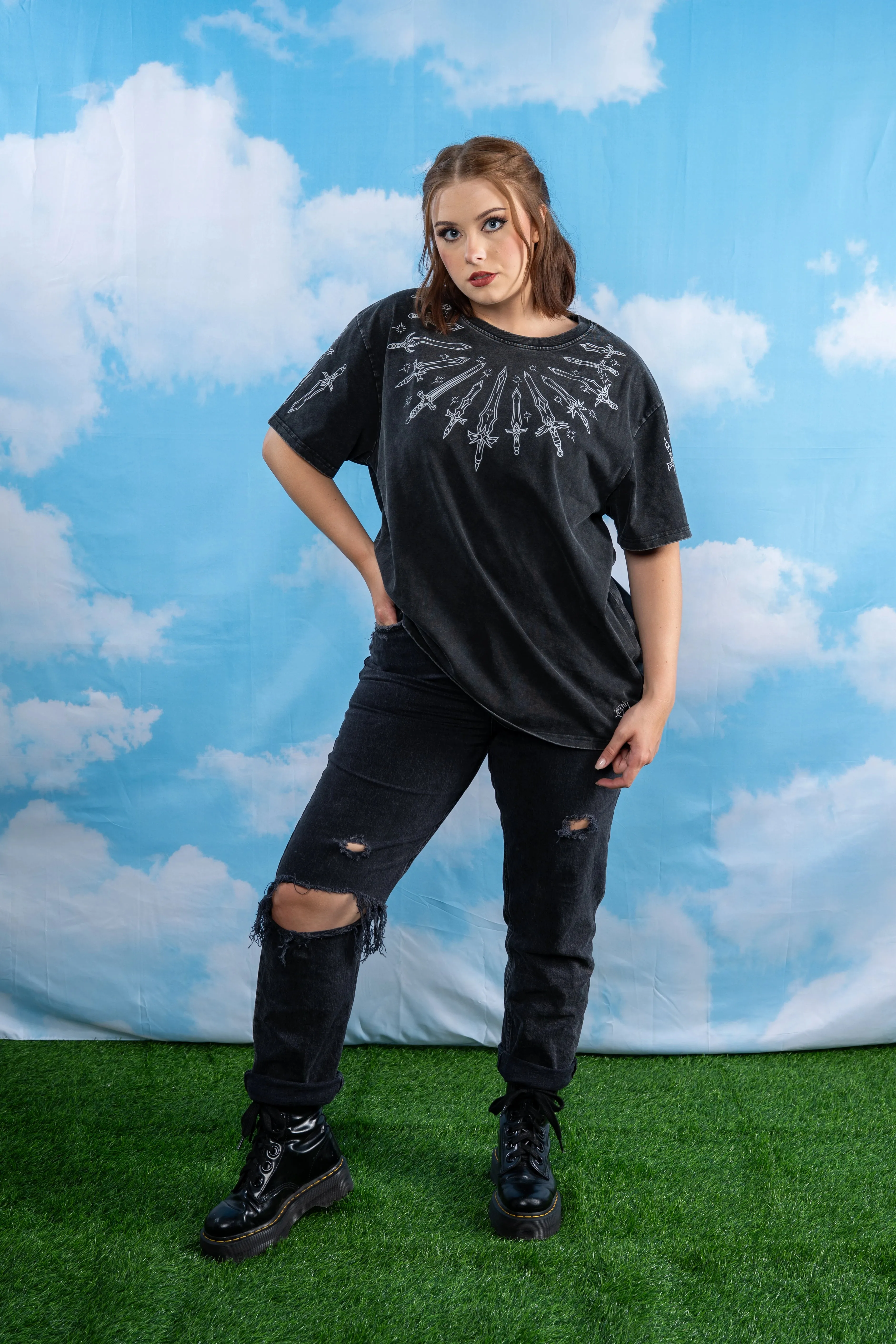 10 Billion Swords Tee sold by Steady Hands product image thumbnail 3