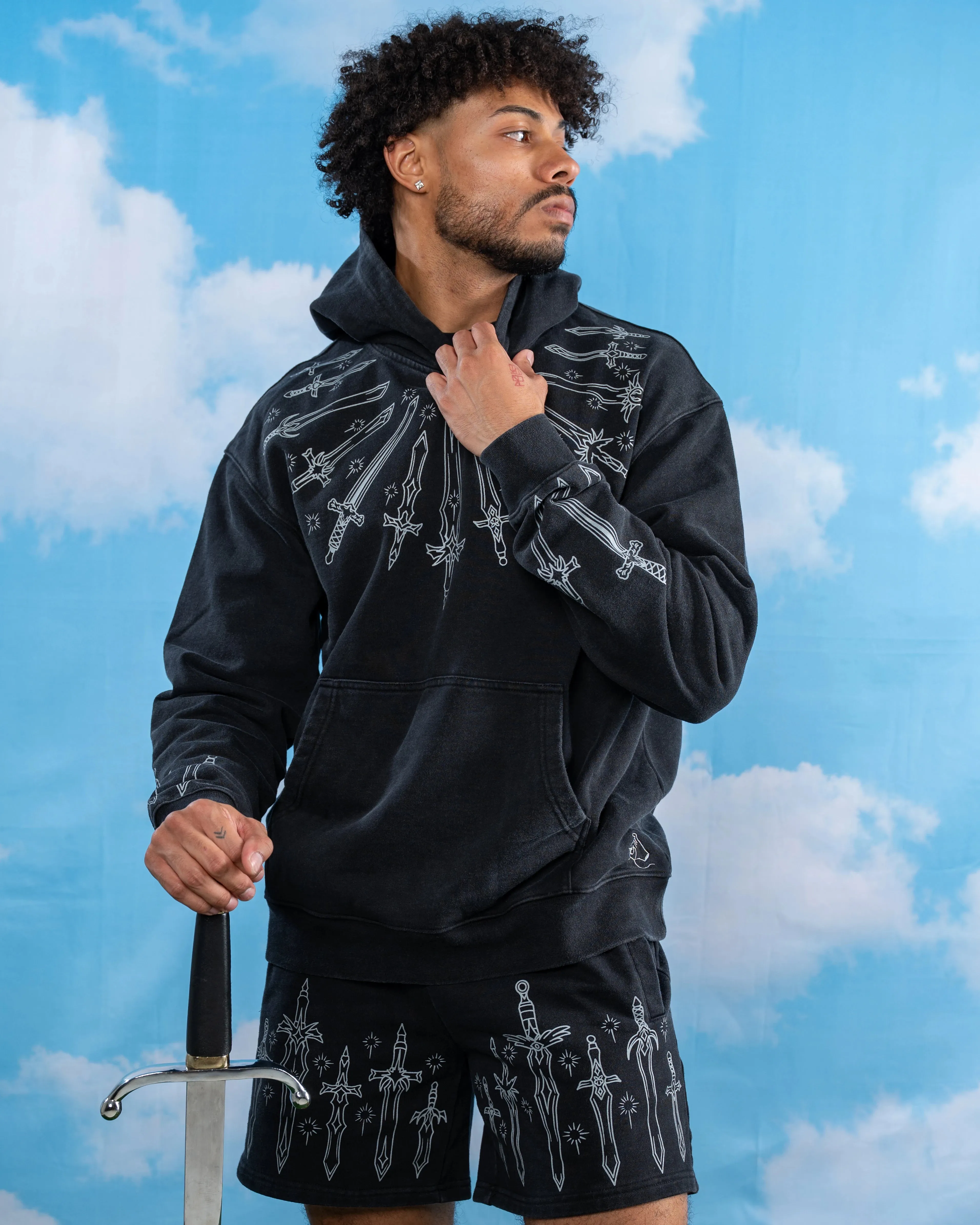 10 Billion Swords Shorts sold by Steady Hands product image thumbnail 3