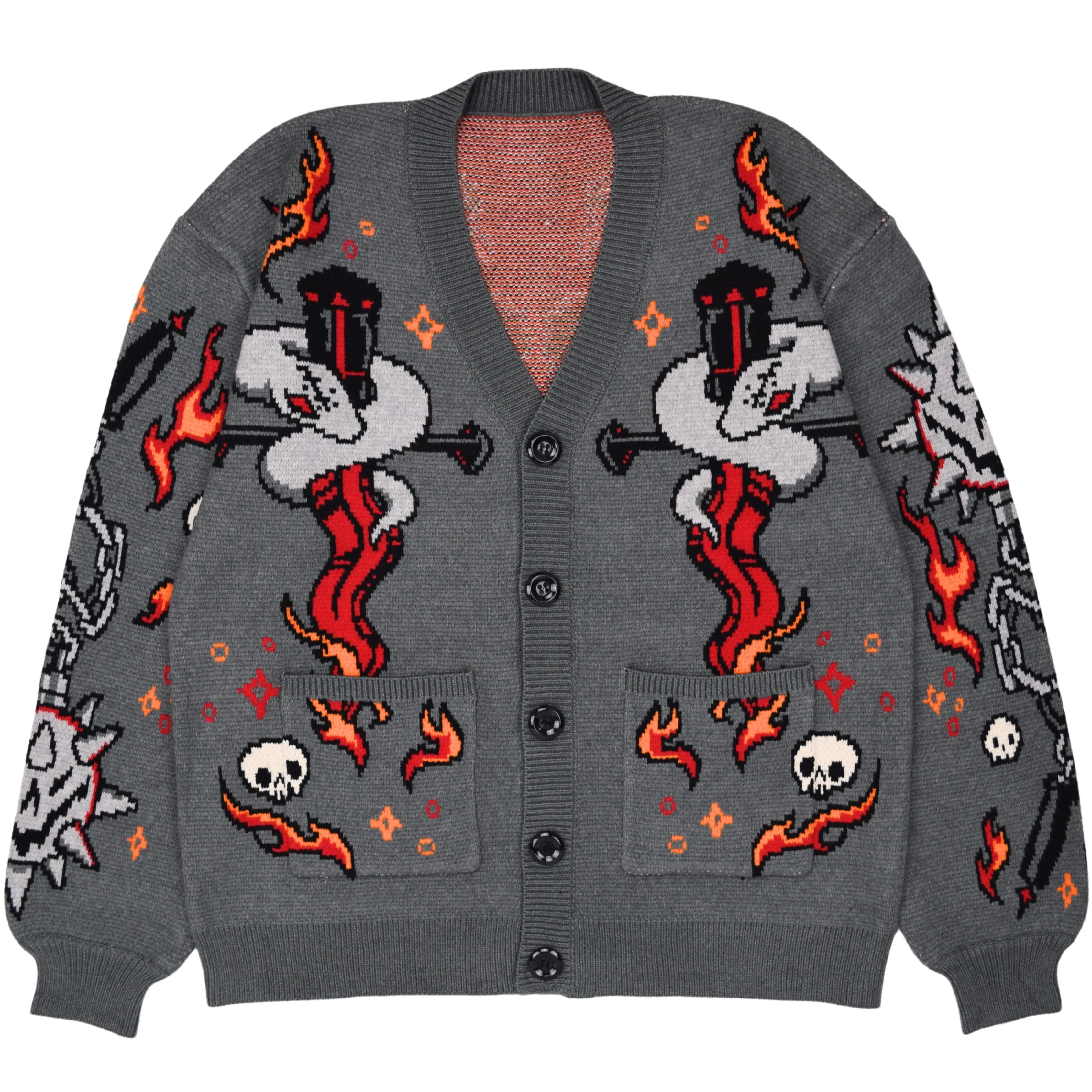 Cursed Weapon Cardigan sold by Steady Hands
