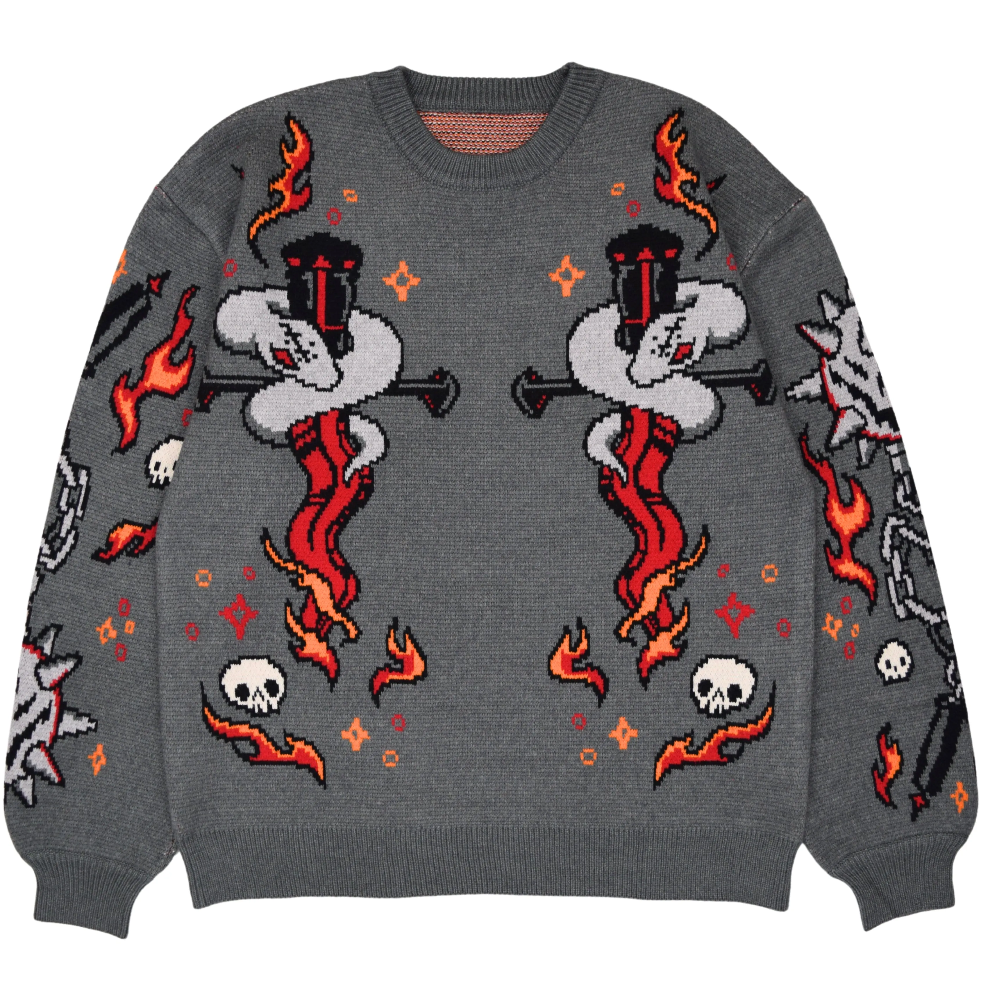 Cursed Weapon Sweater sold by Steady Hands