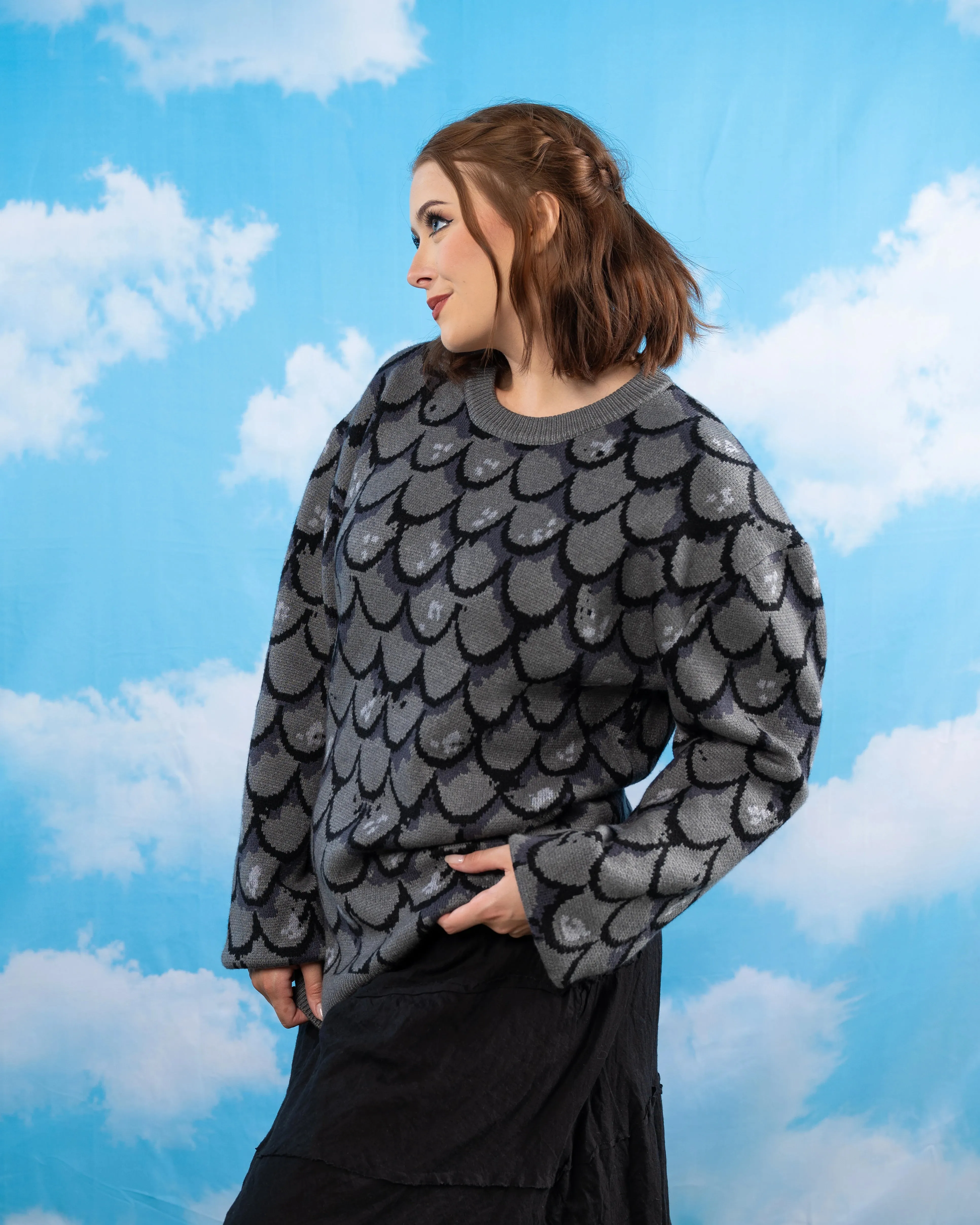 Black Dragon Sweater sold by Steady Hands product image thumbnail 5