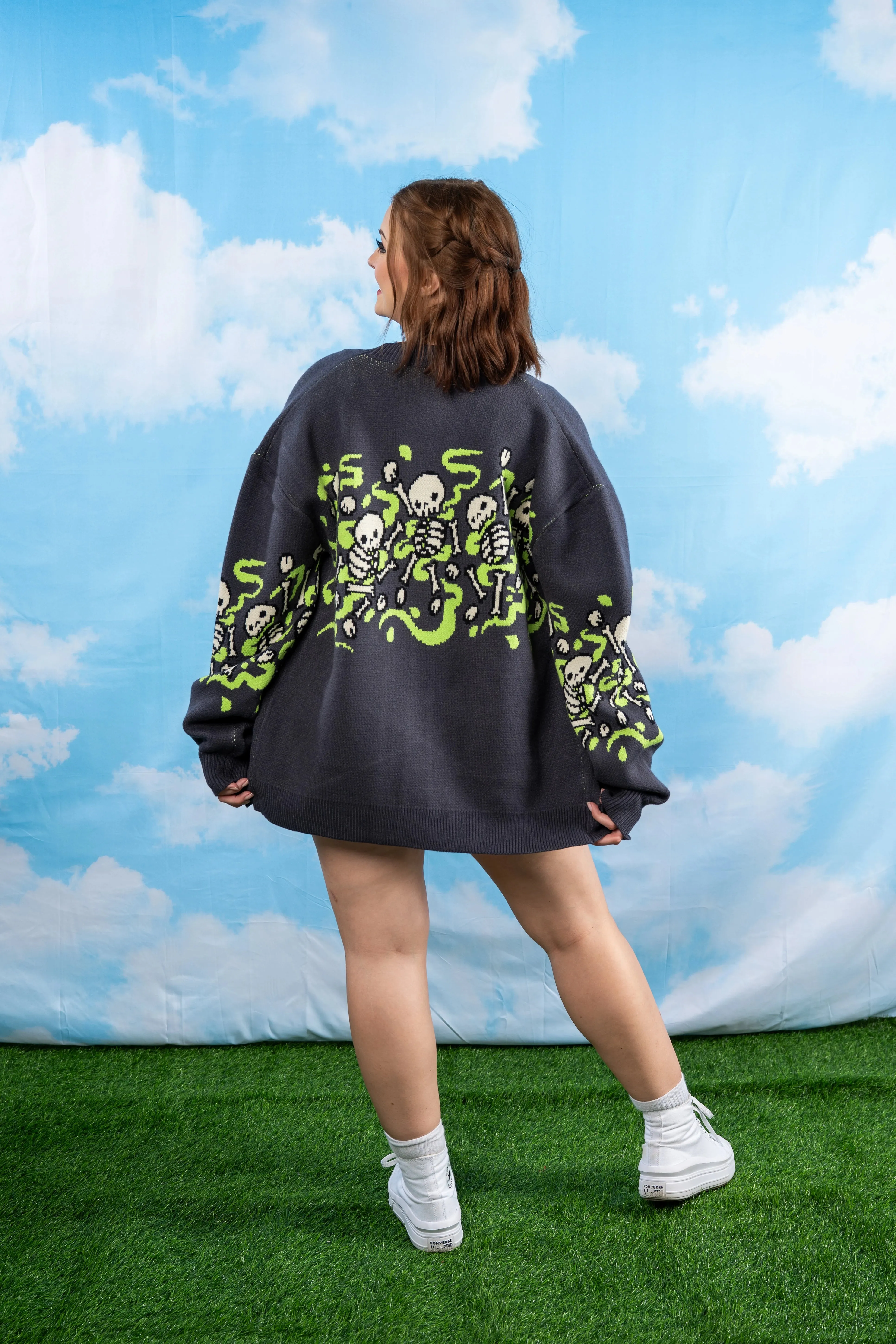 Danse Macabre Cardigan sold by Steady Hands product image thumbnail 4