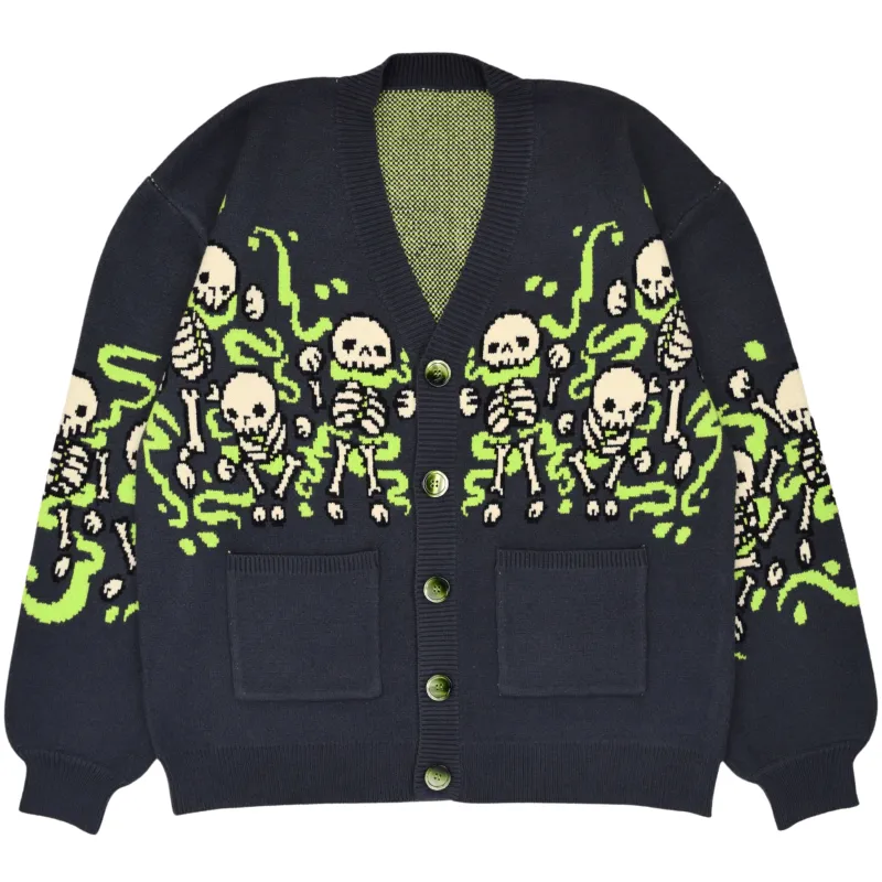 Danse Macabre Cardigan sold by Steady Hands