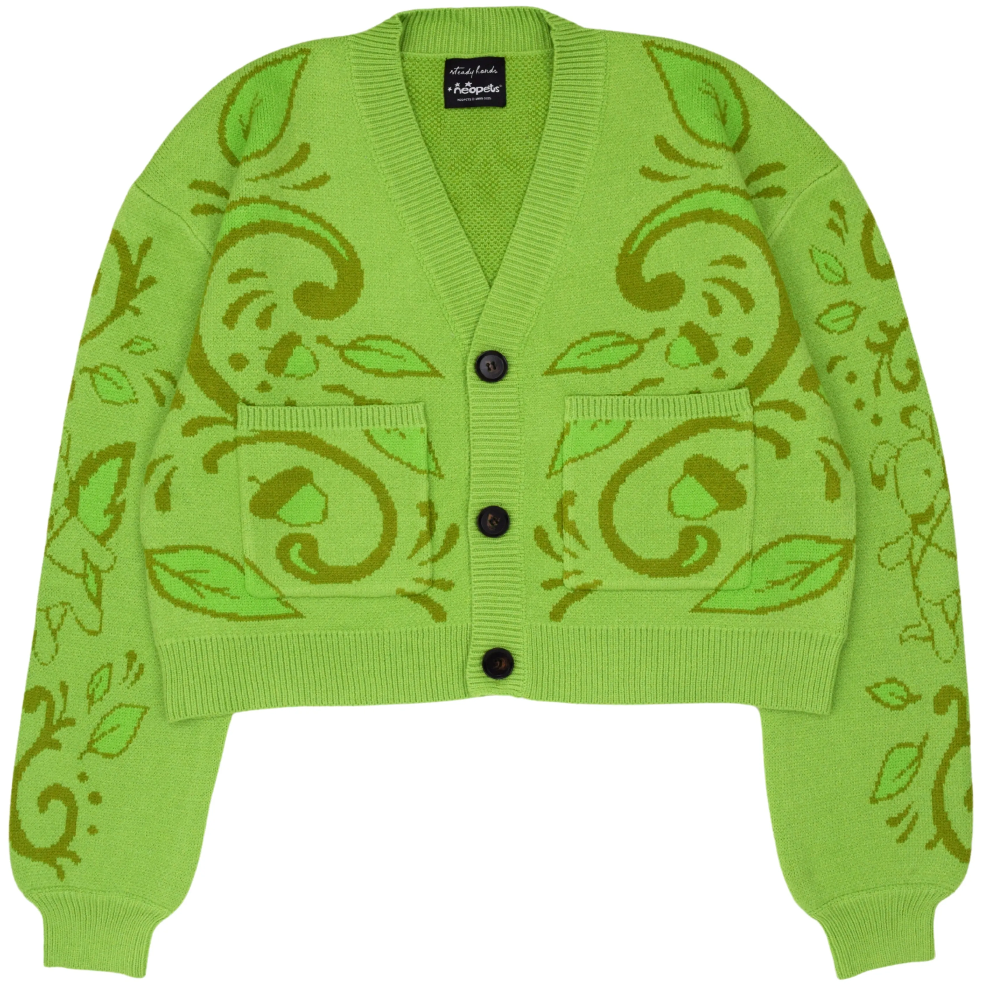 Cropped Illusen Cardigan sold by Steady Hands product image thumbnail 2