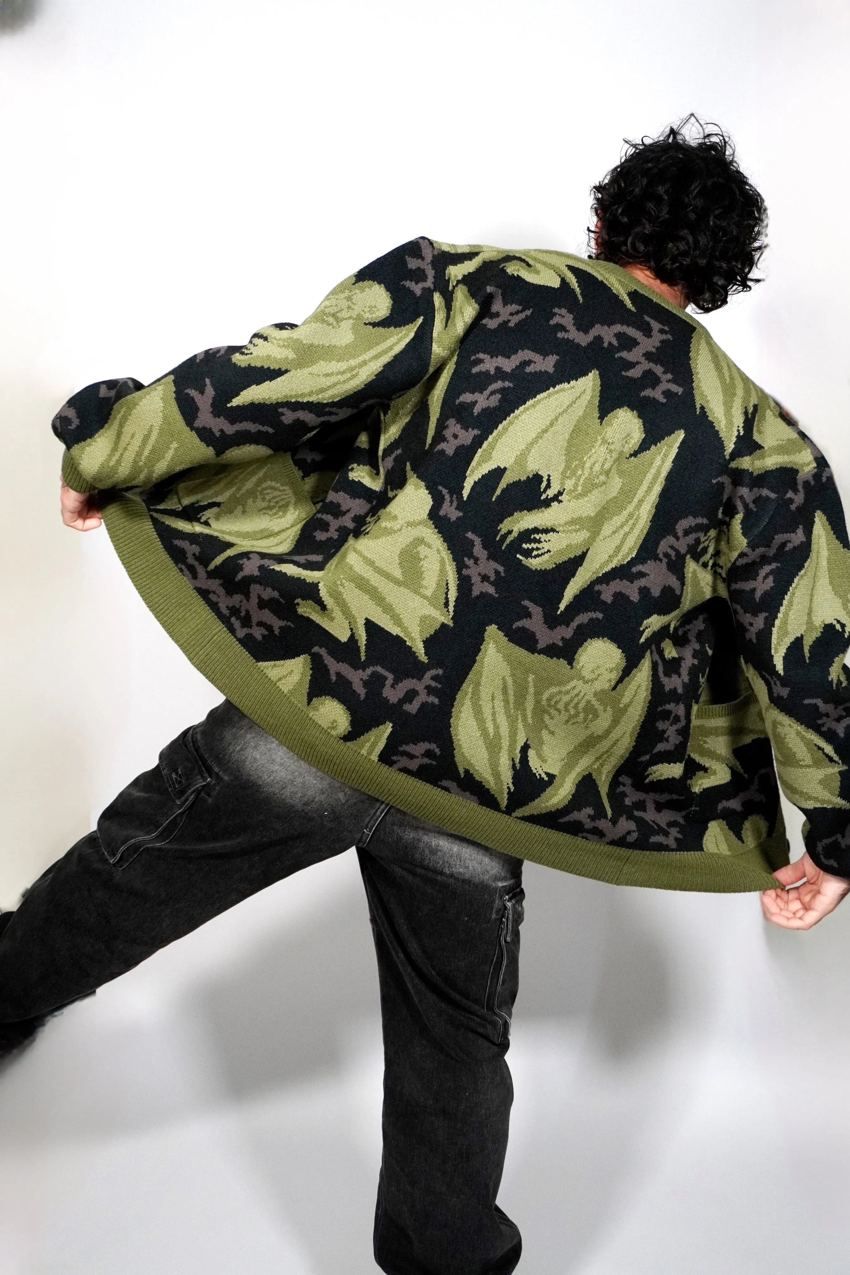 Eldritchin' Around Cardigan sold by Steady Hands product image thumbnail 4