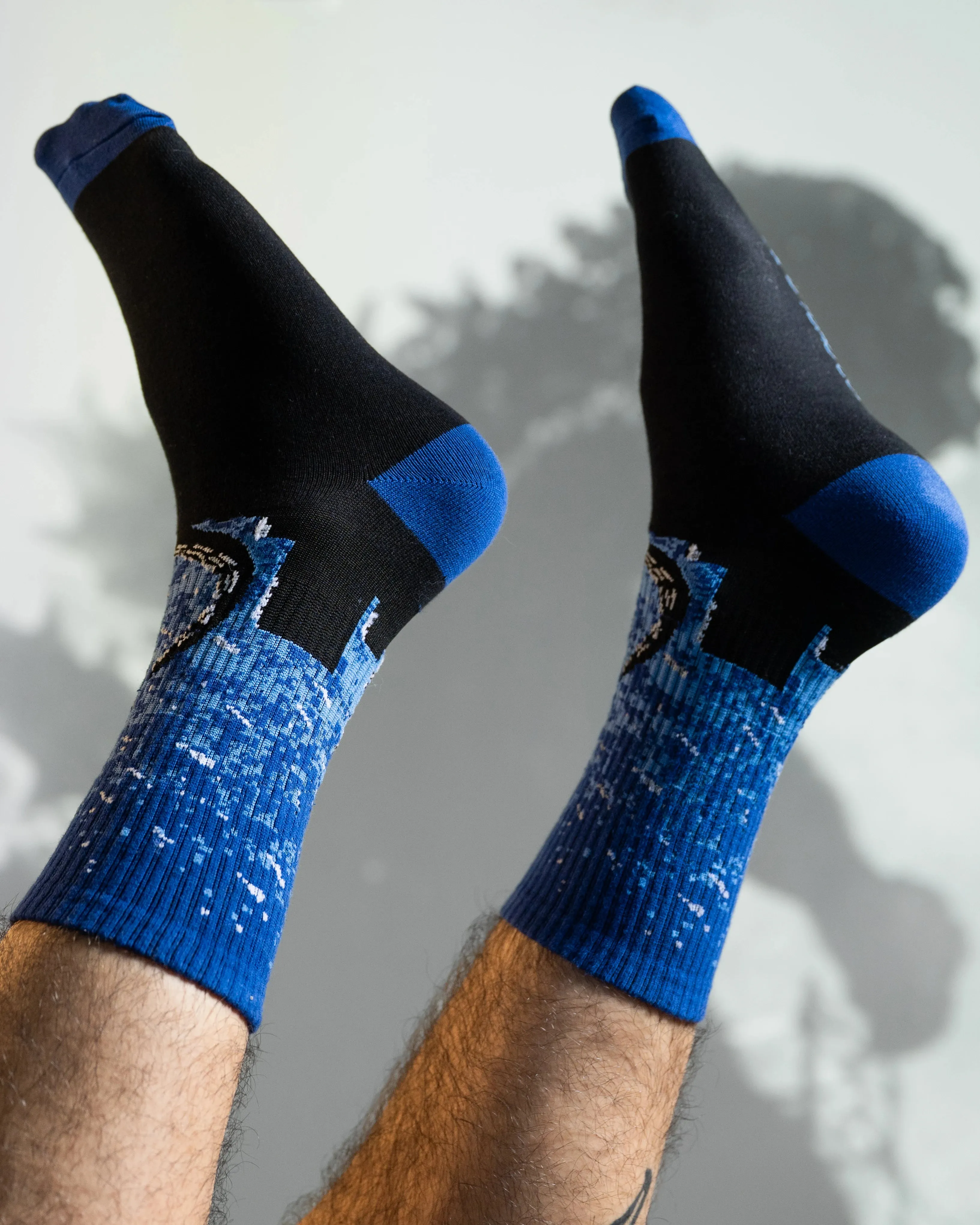 Godzilla Silhouette Socks sold by Steady Hands product image thumbnail 4