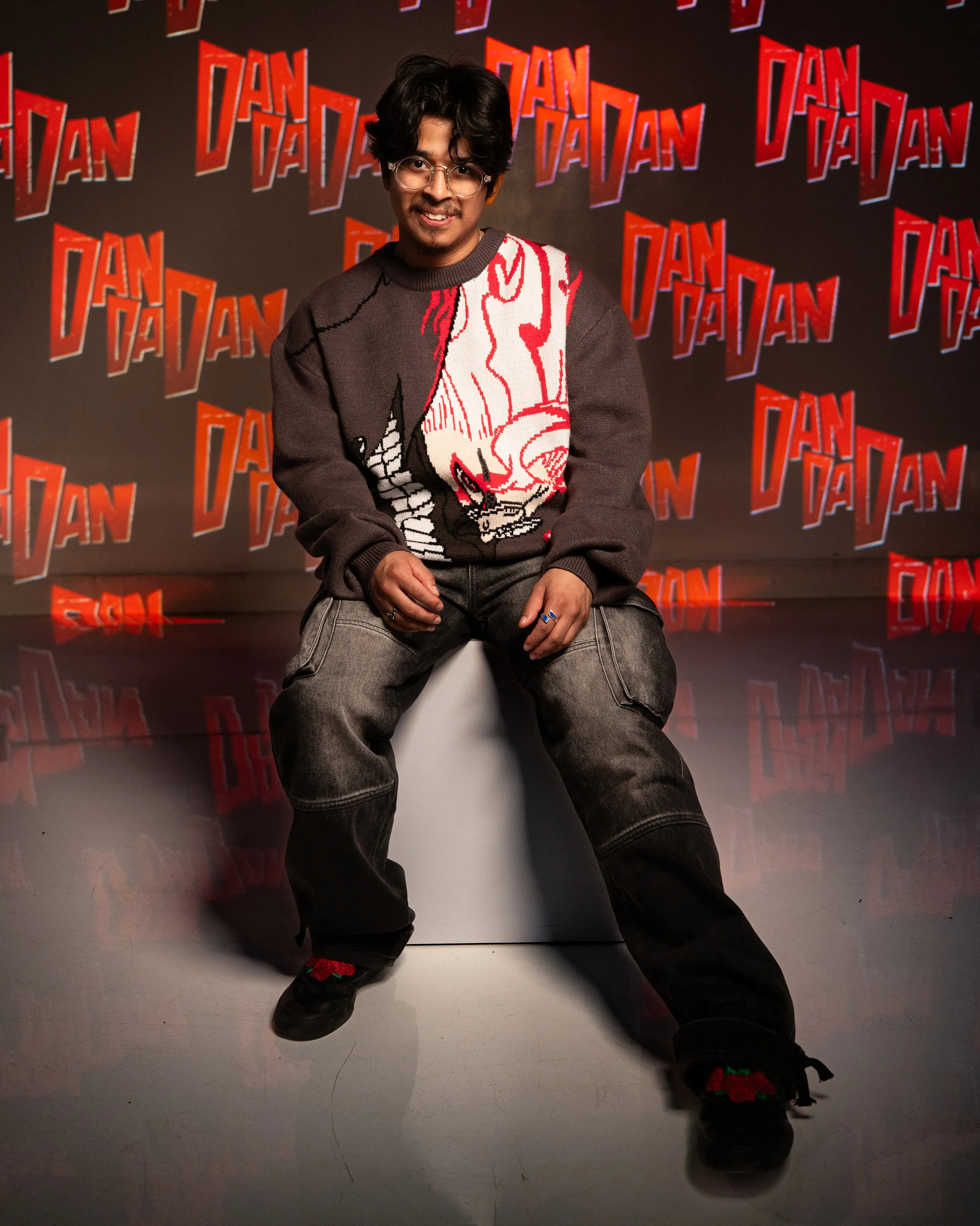 Okarun Sweater sold by Steady Hands product image thumbnail 5