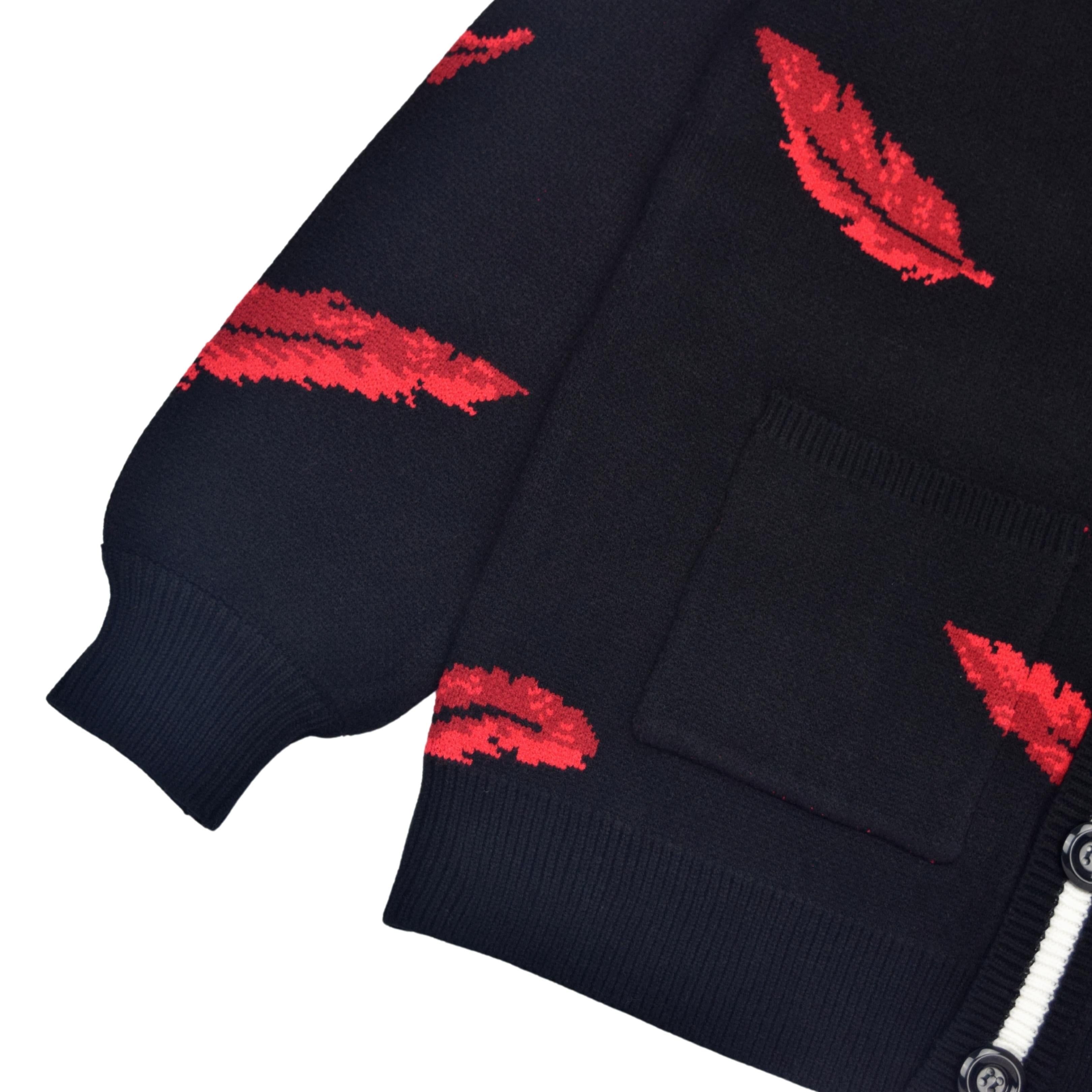 Black Hawks Cardigan sold by Steady Hands product image thumbnail 3