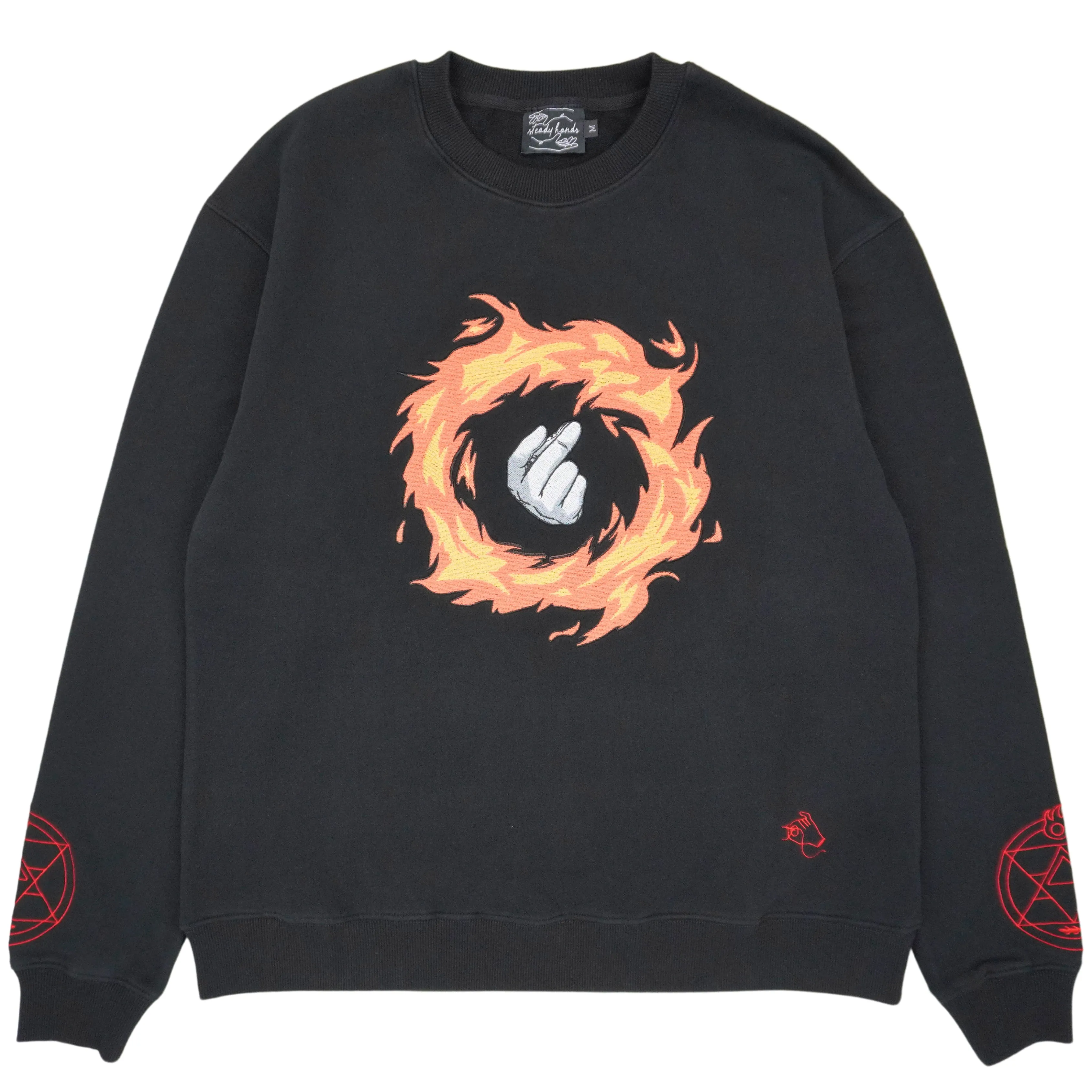 Flame Alchemist Sweater sold by Steady Hands