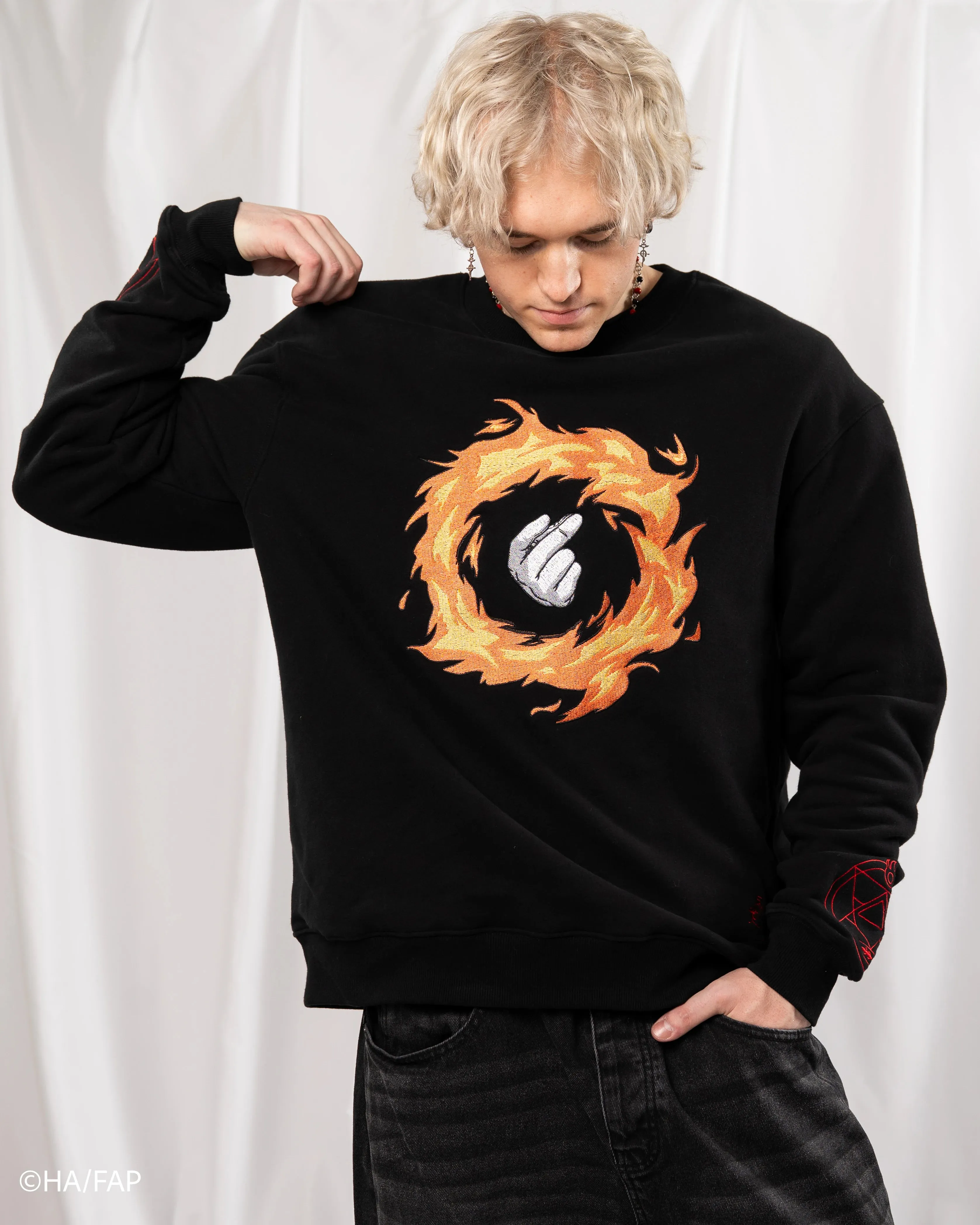Flame Alchemist Sweater sold by Steady Hands product image thumbnail 4