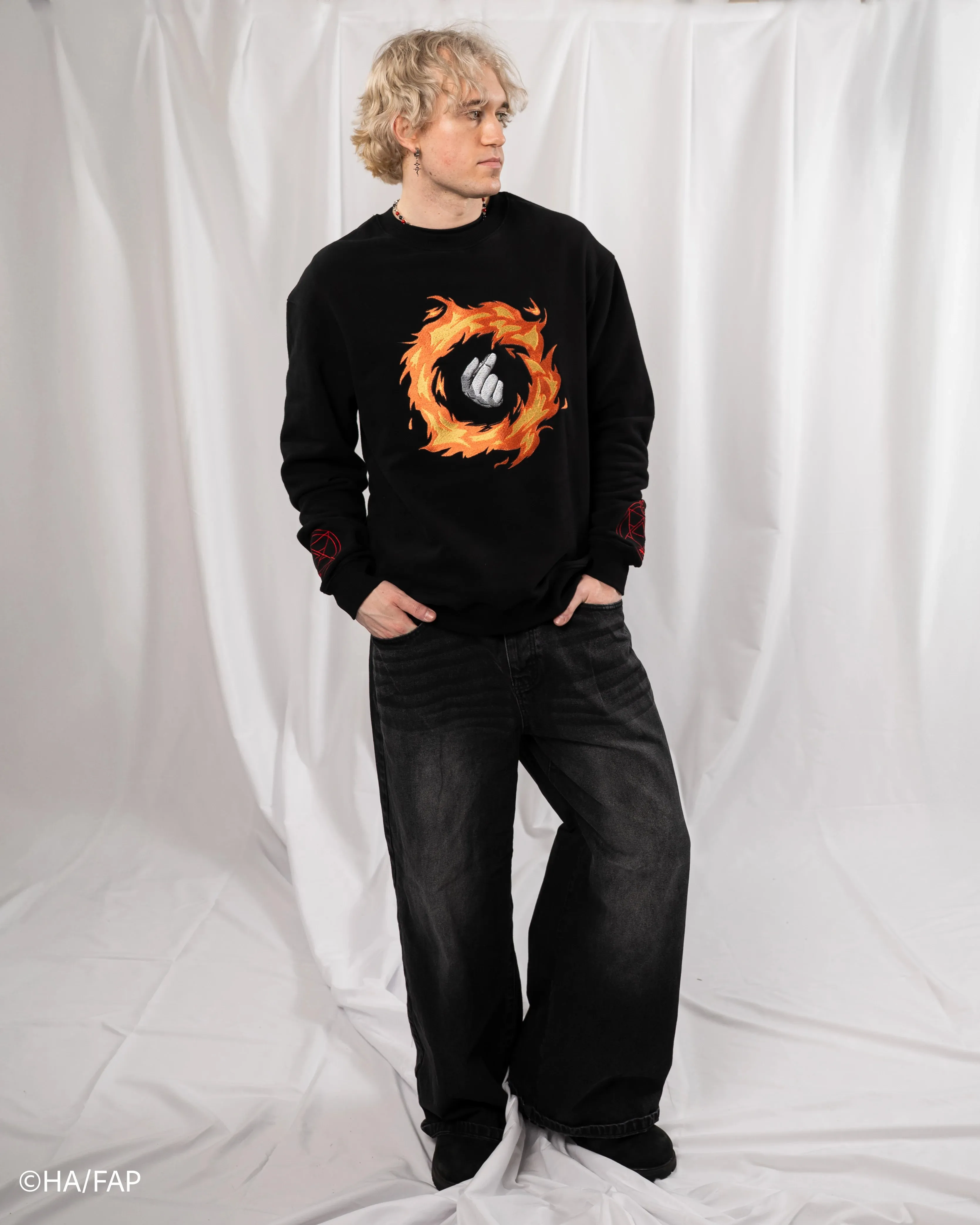 Flame Alchemist Sweater sold by Steady Hands product image thumbnail 3