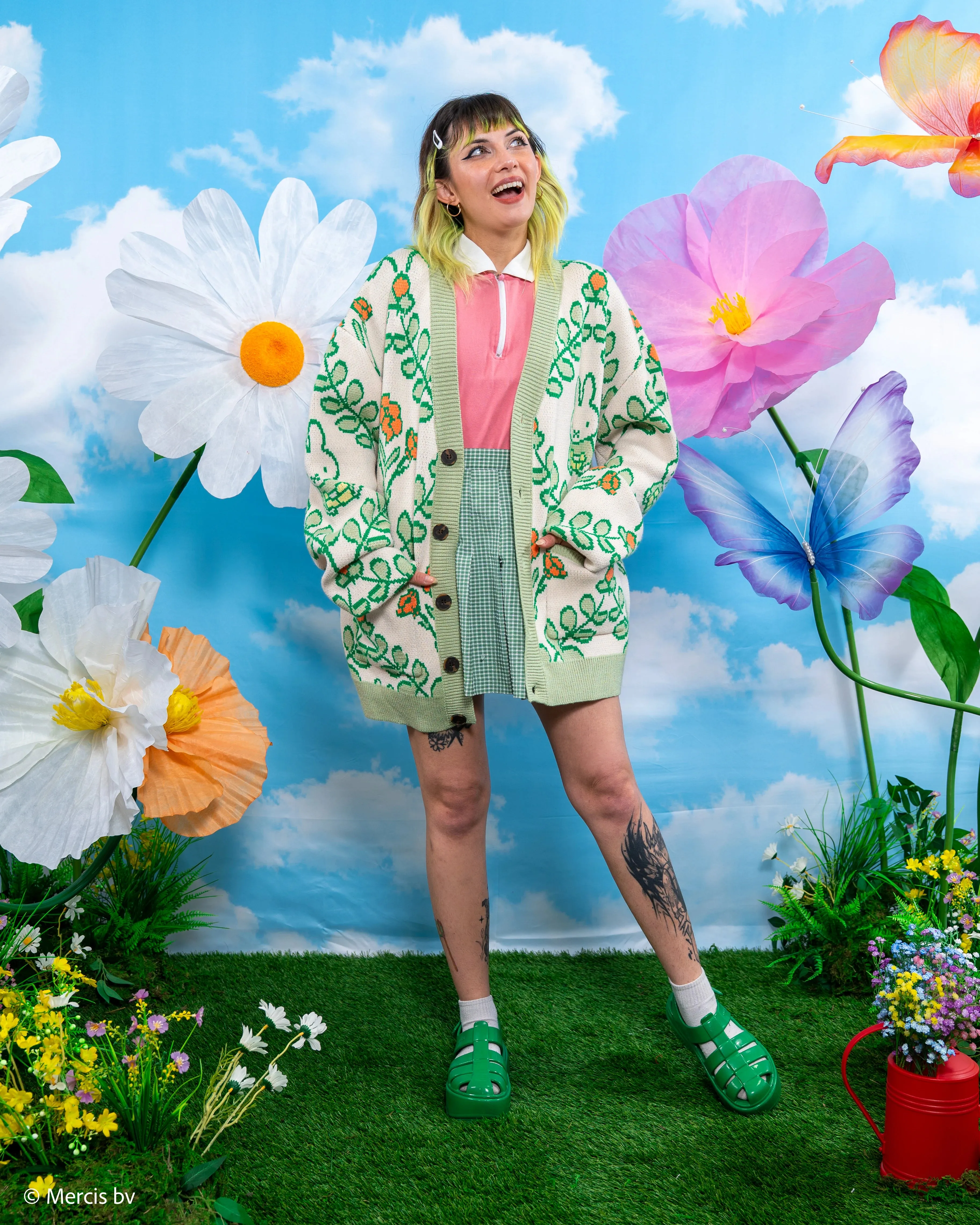 Miffy Garden Cardigan sold by Steady Hands product image thumbnail 5