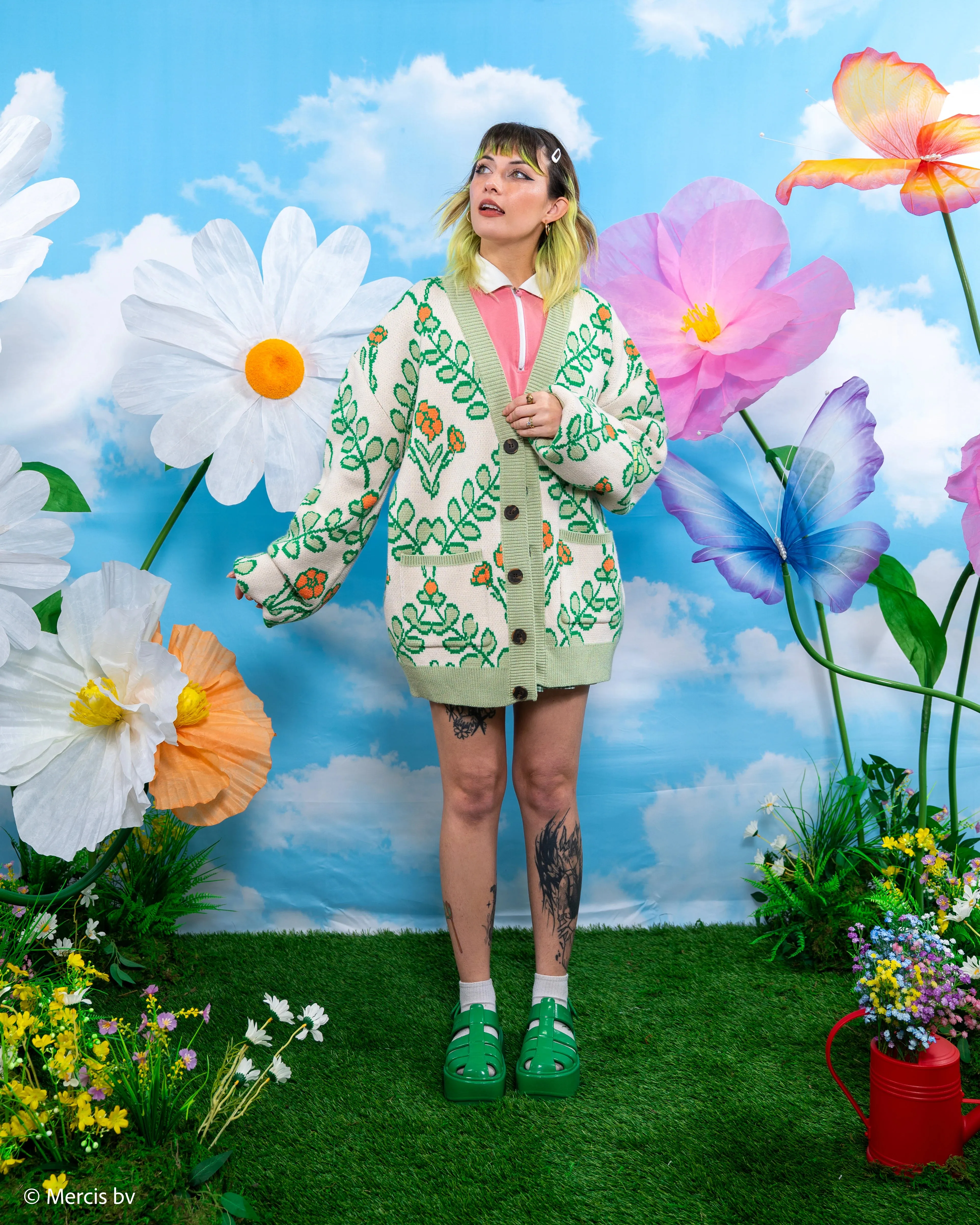 Miffy Garden Cardigan sold by Steady Hands product image thumbnail 3