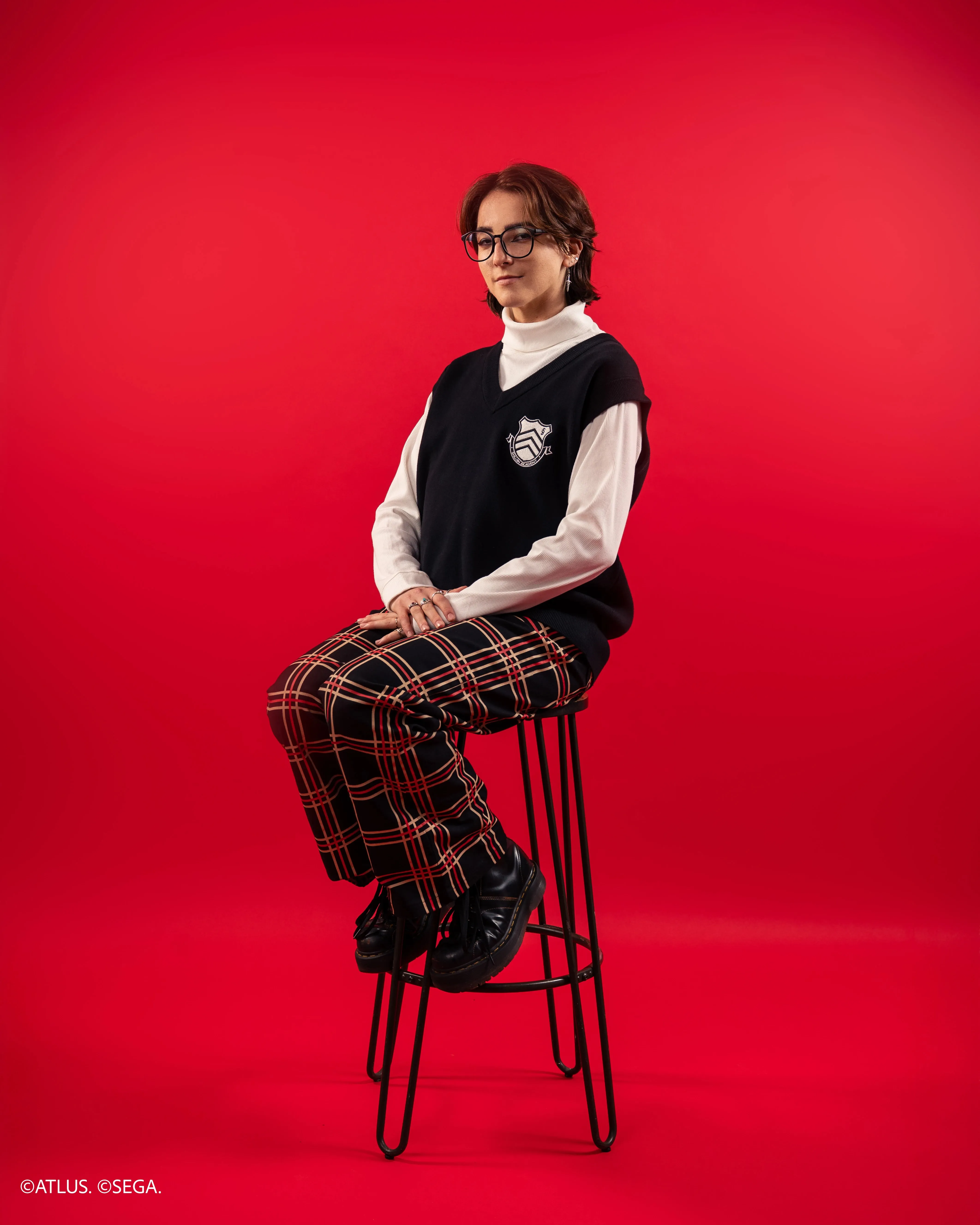 Shujin Academy Logo Vest sold by Steady Hands product image thumbnail 5